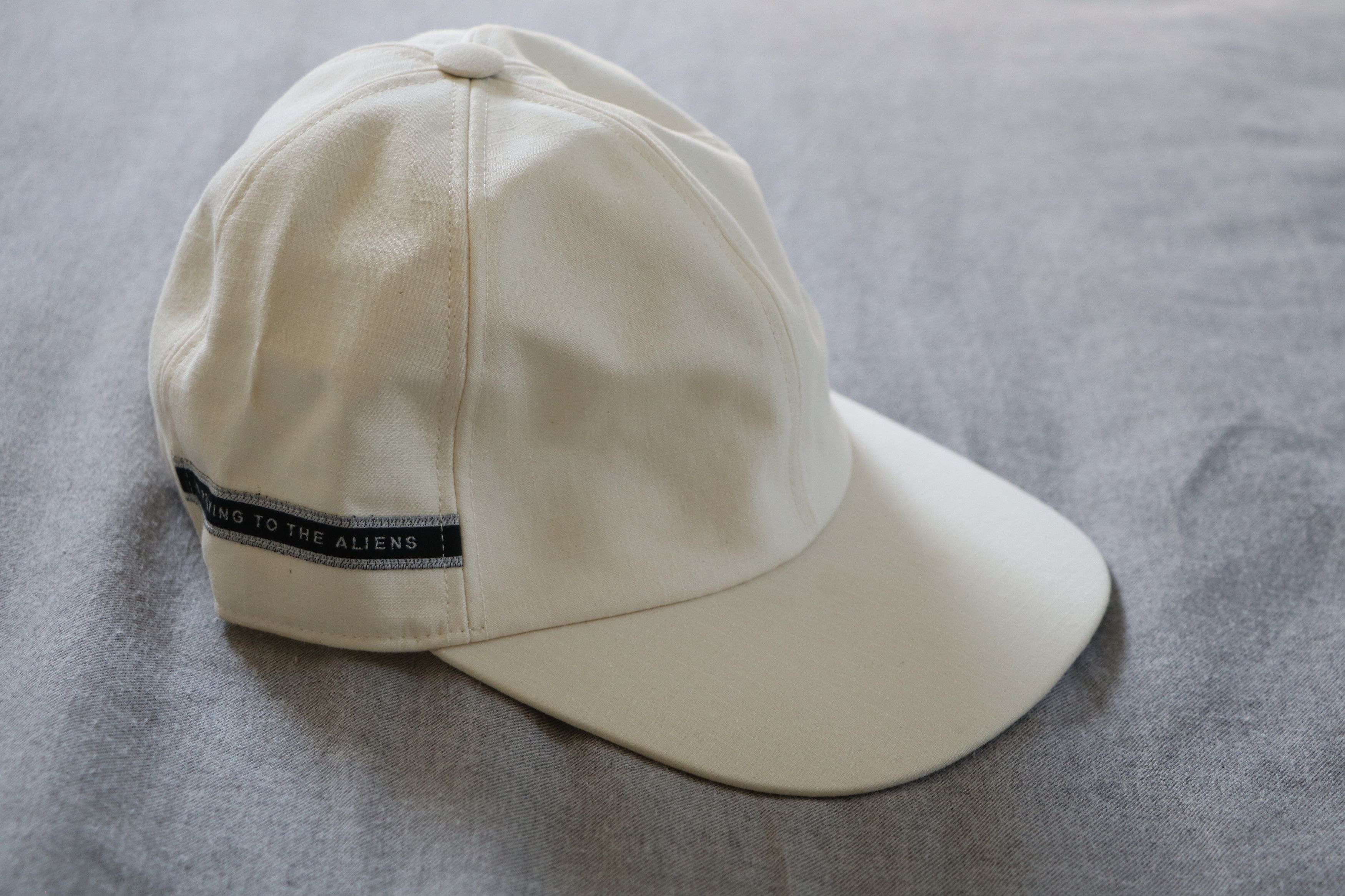 Rick Owens Drkshdw DRKSHDW SS19 cotton 'I'm praying to the aliens' cotton cap Size ONE SIZE - 2 Thumbnail