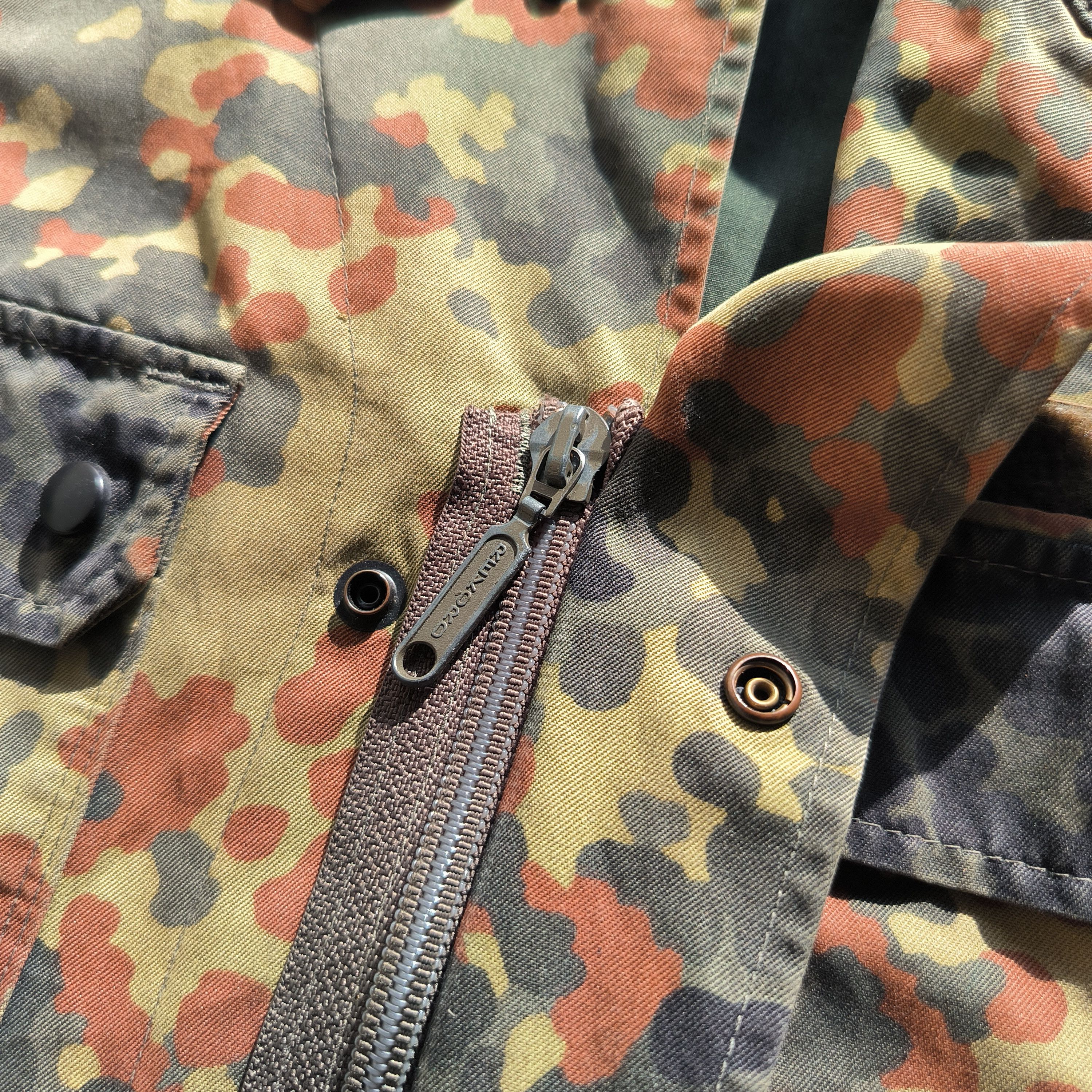 Vintage Vintage 1990s Germany Army Shirt Flectarn Jacket Size US L / EU 52-54 / 3 - 3 Thumbnail