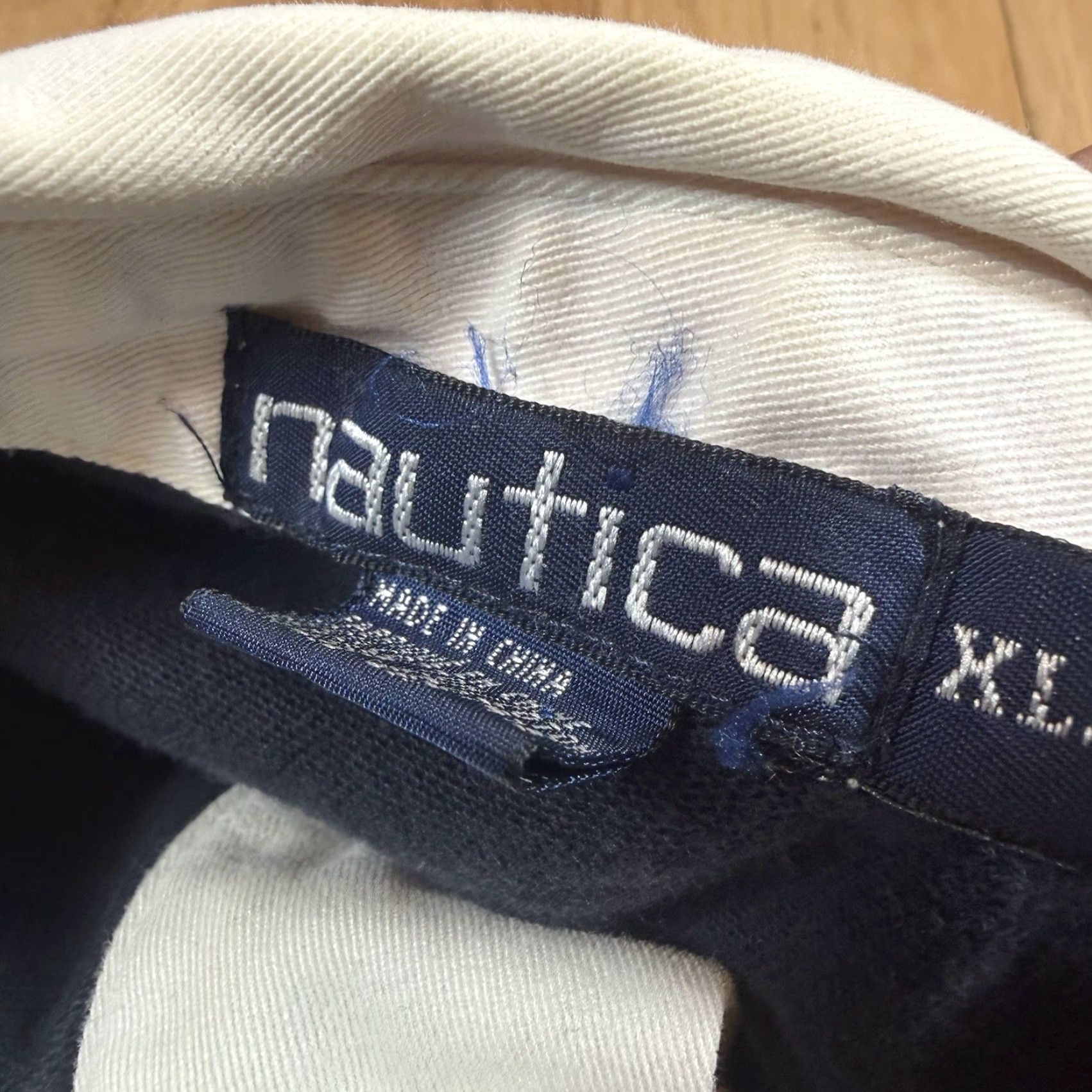 Nautica VTG Nautica Rugby Shirt Mens XL Long Sleeve Blue Water Challenge Stitch Polo Size US XL / EU 56 / 4 - 5 Thumbnail
