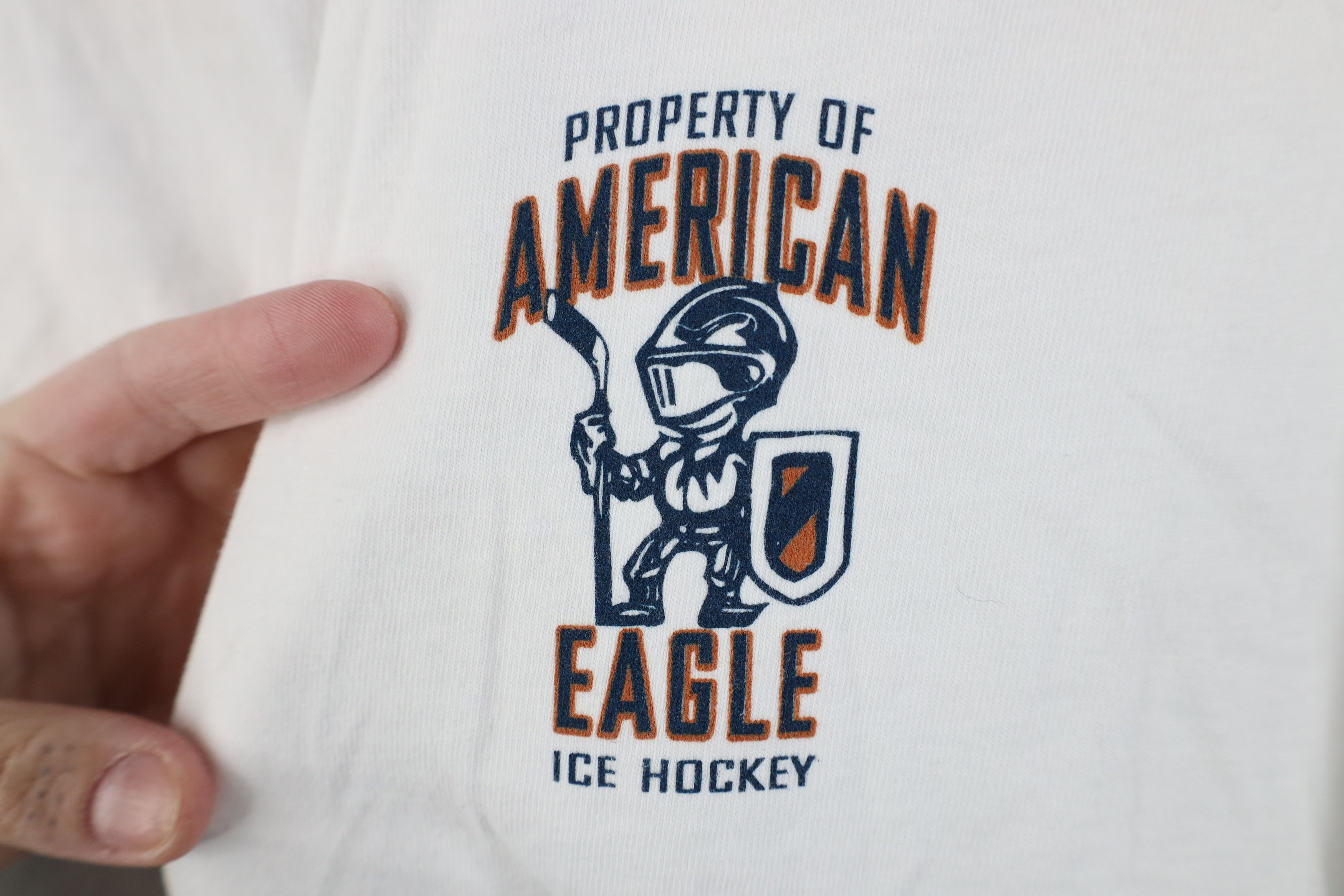 American Eagle Outfitters Vintage 90s Y2K American Eagle Hockey Long Sleeve T-Shirt Size US XL / EU 56 / 4 - 5 Thumbnail