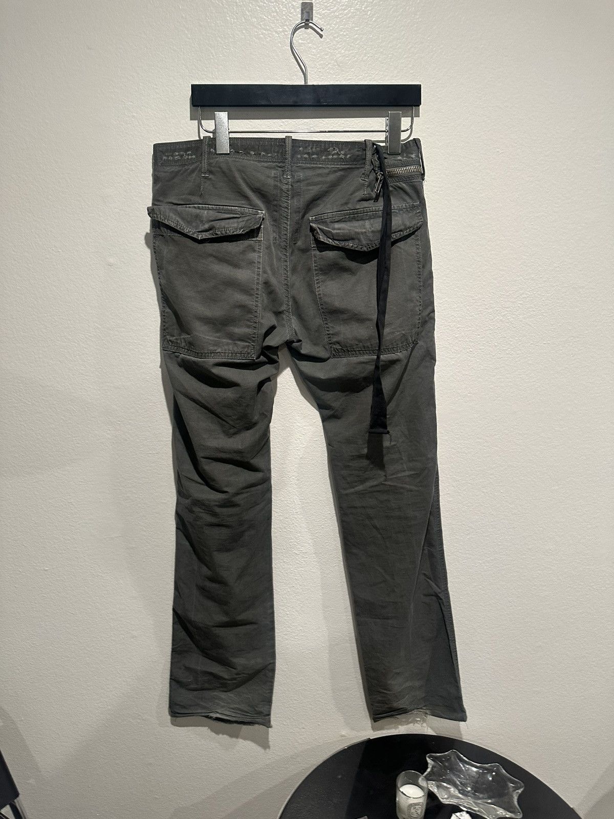 Rick Owens Rare Hog Washed Ripstop Nylon Aircut Pants Size US 33 - 4 Thumbnail