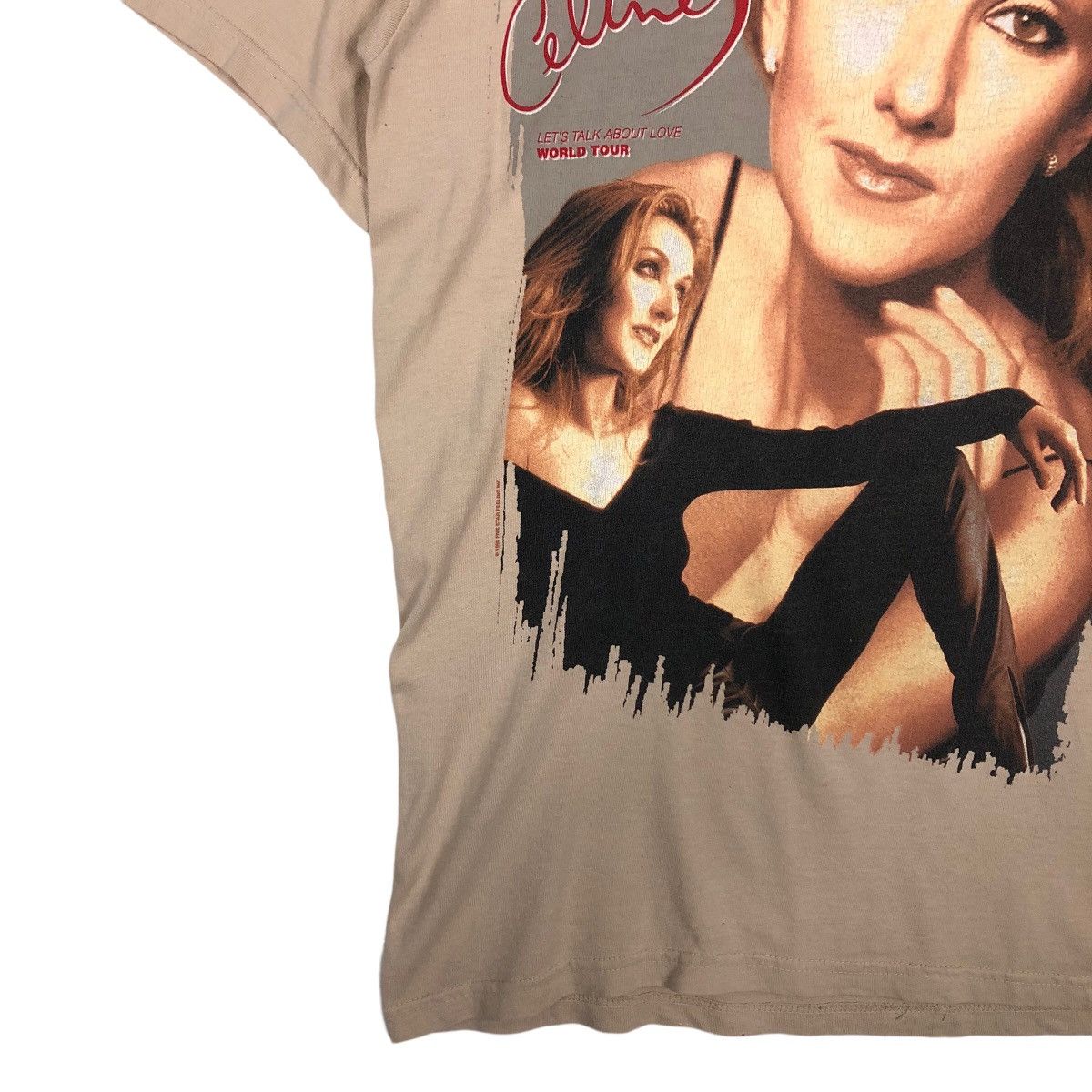 Band Tees 🔥90’s Vintage Celine Actor Singer T-Shirt Big Logo Size US L / EU 52-54 / 3 - 3 Thumbnail