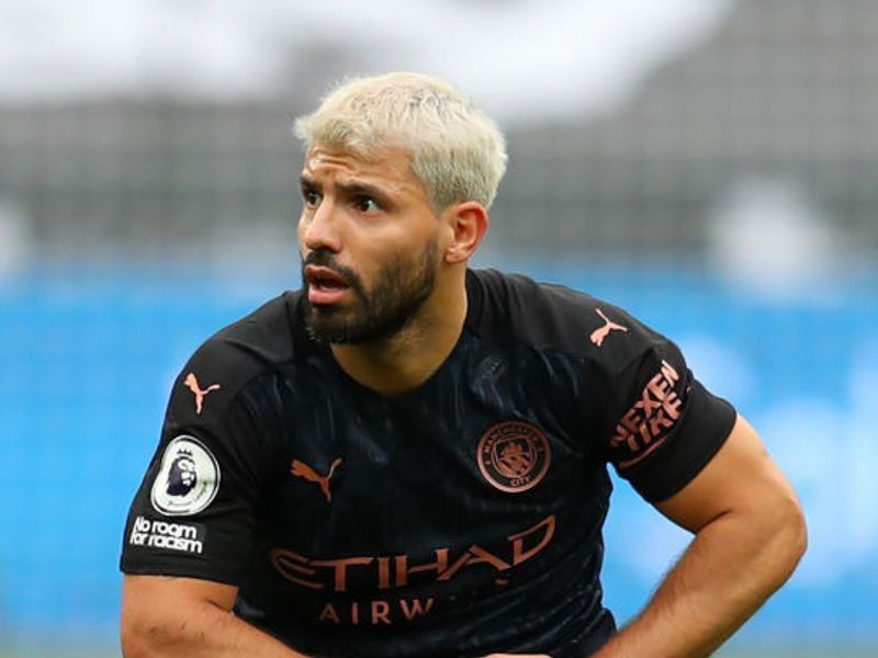 Puma MAN CITY PUMA 2020/2021 FOOTBALL AWAY JERSEY #10 AGUERO Size US XL / EU 56 / 4 - 12 Thumbnail