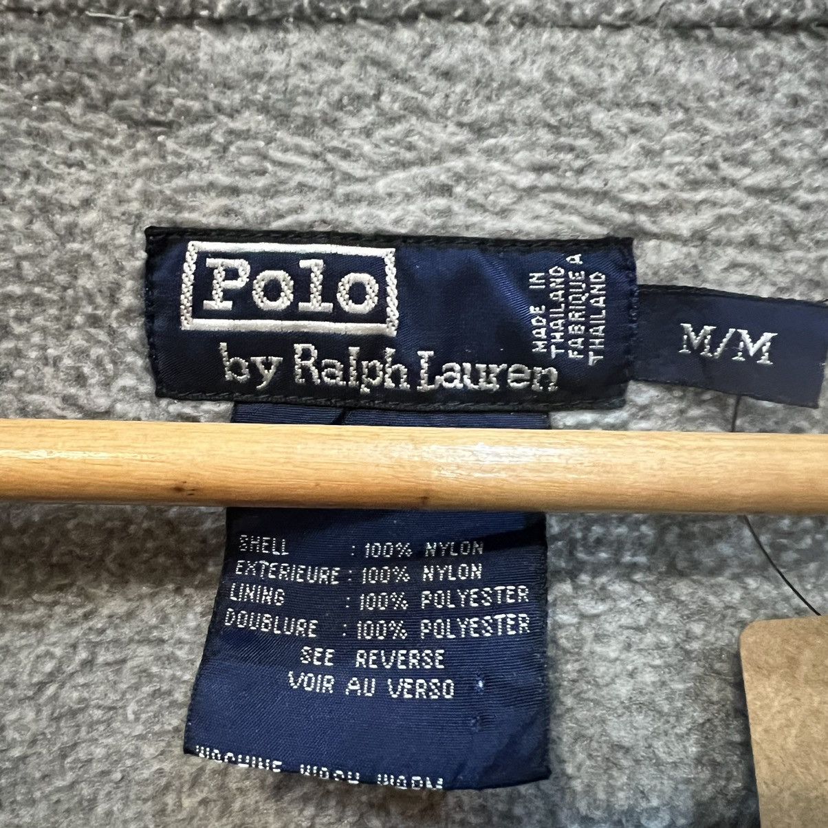 Denim & Supply Ralph Lauren × Polo Ralph Lauren × RRL Ralph Lauren 90s Polo Ralph Lauren Hi Tech Polartec Fleece Bomber Jacket Size US M / EU 48-50 / 2 - 7 Thumbnail