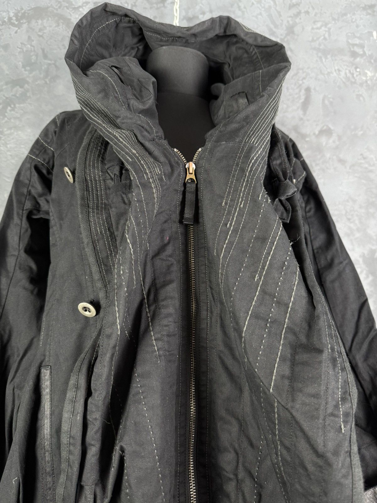 Marithe + Francois Girbaud Marithe Francois Girbaud Vintage Hooded Jacket Coat Womens M Size M / US 6-8 / IT 42-44 - 8 Thumbnail