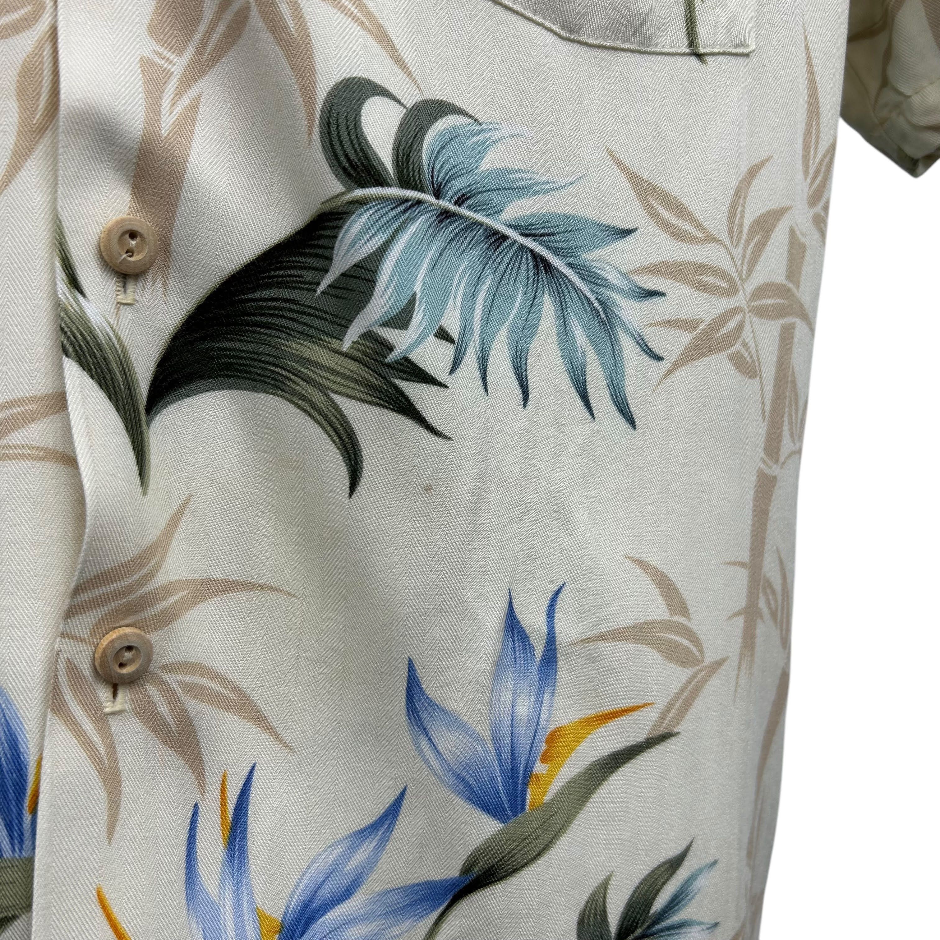 Paradise Found Paradise Found Short Sleeve Cream Hawaiian Floral Shirt S Size US S / EU 44-46 / 1 - 5 Thumbnail