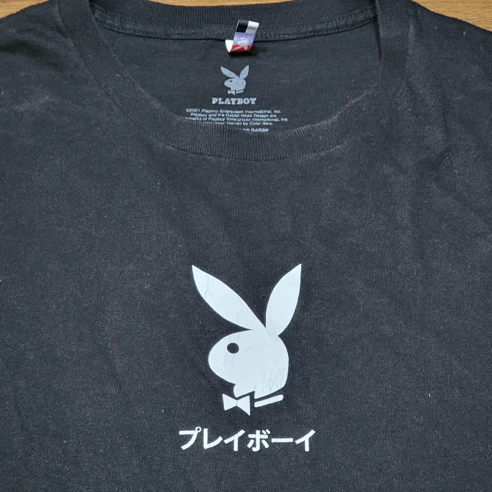 Playboy Color Bars x Playboy Tee "Playboy Club Tokyo, Japan" - Large Size US L / EU 52-54 / 3 - 2 Thumbnail