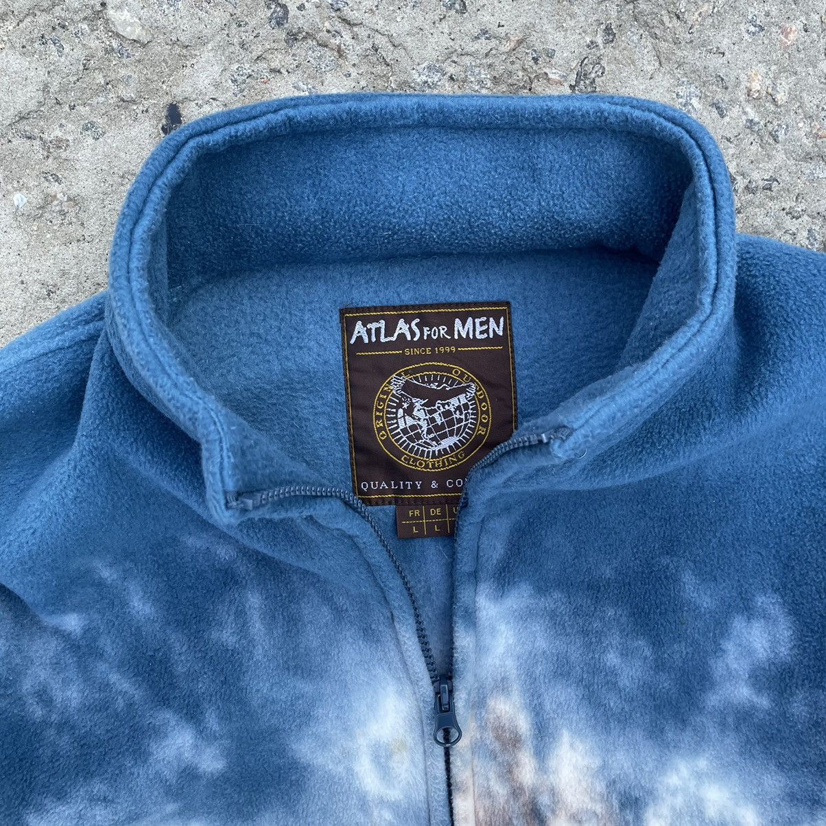 Vintage Vintage Zip Hoodie Fleece Overprint With Wolf Y2K 90s USA Size US M / EU 48-50 / 2 - 8 Thumbnail