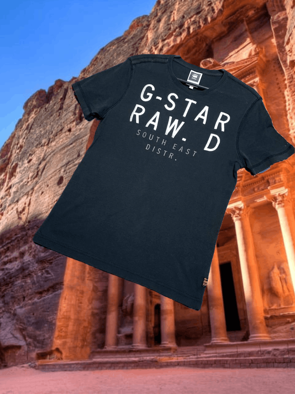 G-Star Streetwear T-Shirt G-Star Raw big logo Y2K Vintage Size US XL / EU 56 / 4 - 1 Thumbnail