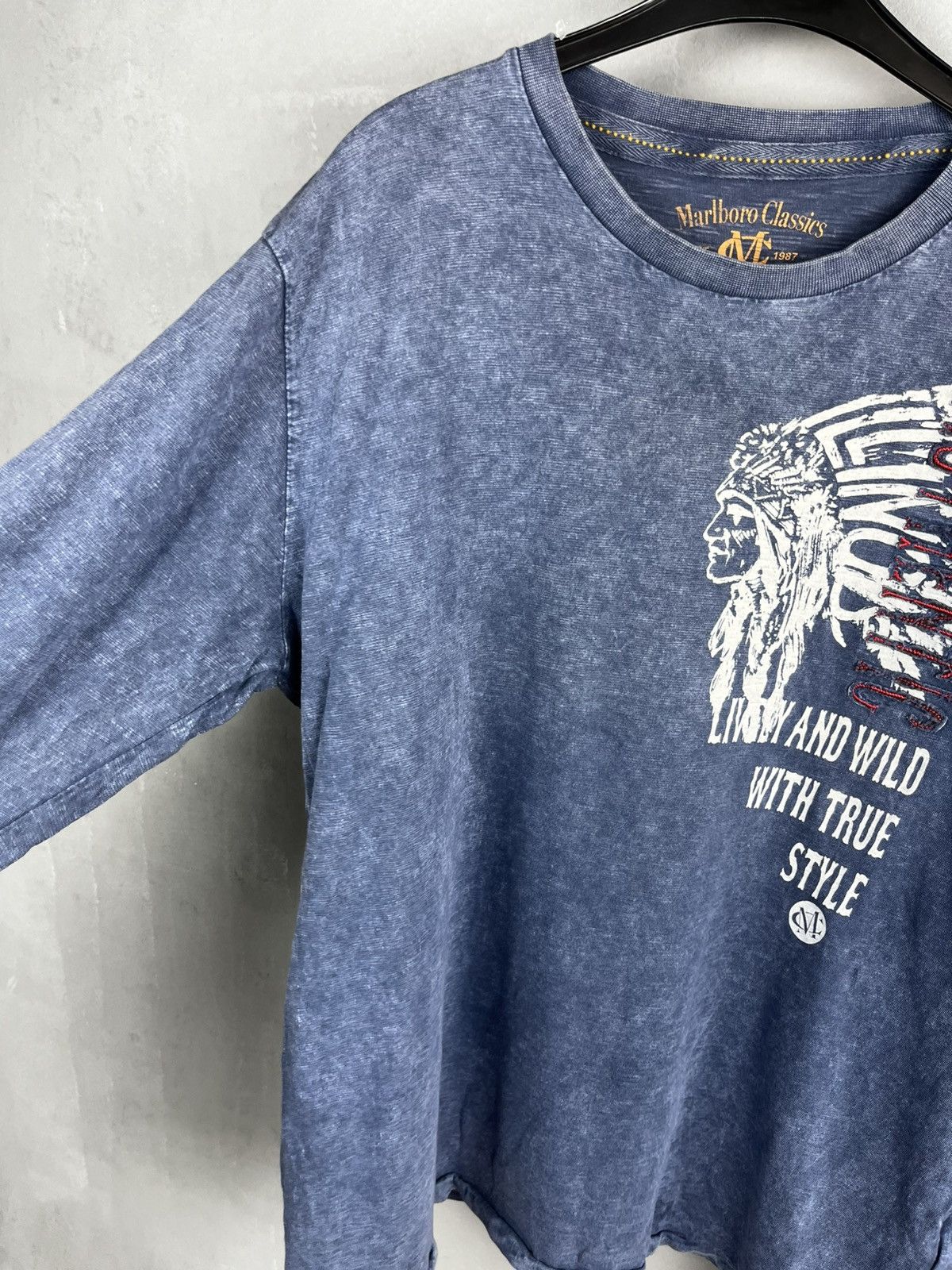 Marlboro Marlboro Classics long sleeve western style vintage Size US L / EU 52-54 / 3 - 8 Thumbnail