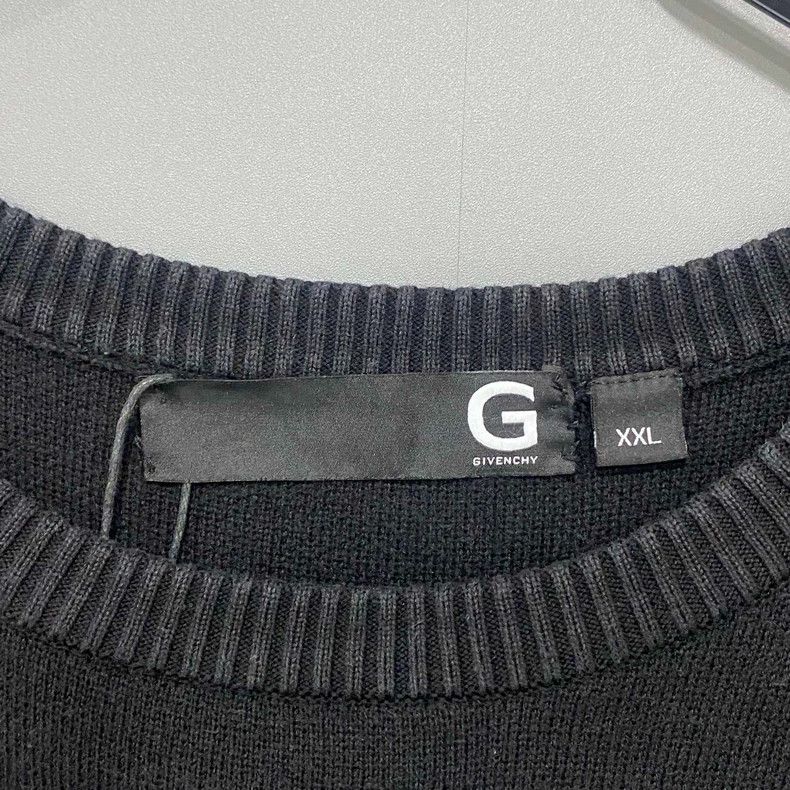 Givenchy Givenchy Big logo sweater Size US XXL / EU 58 / 5 - 5 Thumbnail