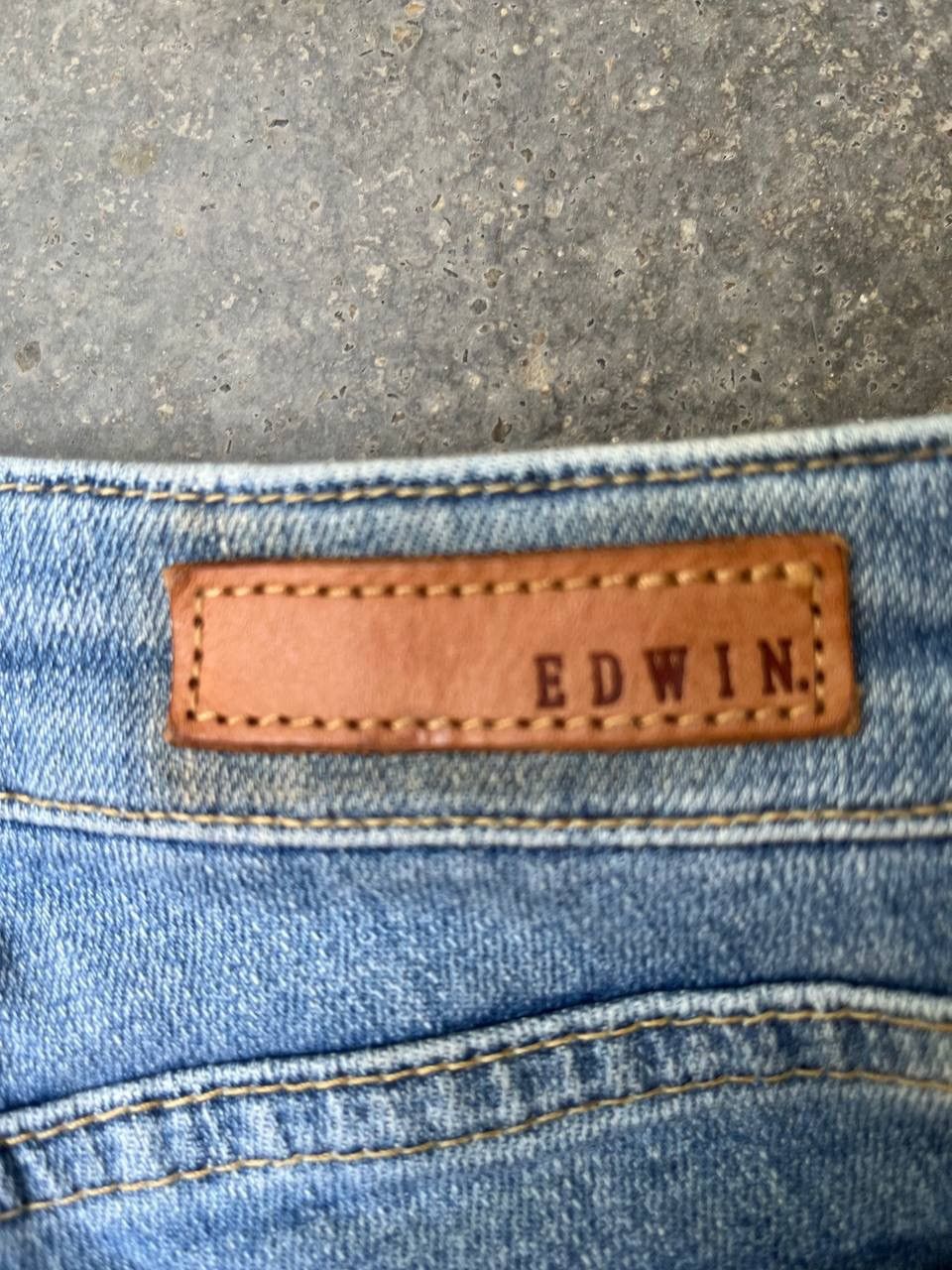 Edwin EDWIN JEANS LADY SLIM FITS DISTRESSED STYLE RARE Size 28" / US 6 / IT 42 - 12 Thumbnail