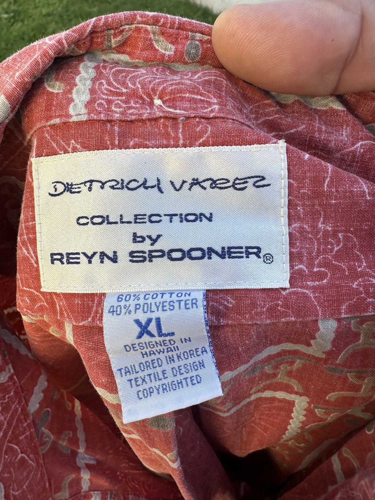 Reyn Spooner Reyn Spooner Dietrich Varez Red Hawaiian Print Men's XL Size US XL / EU 56 / 4 - 4 Thumbnail