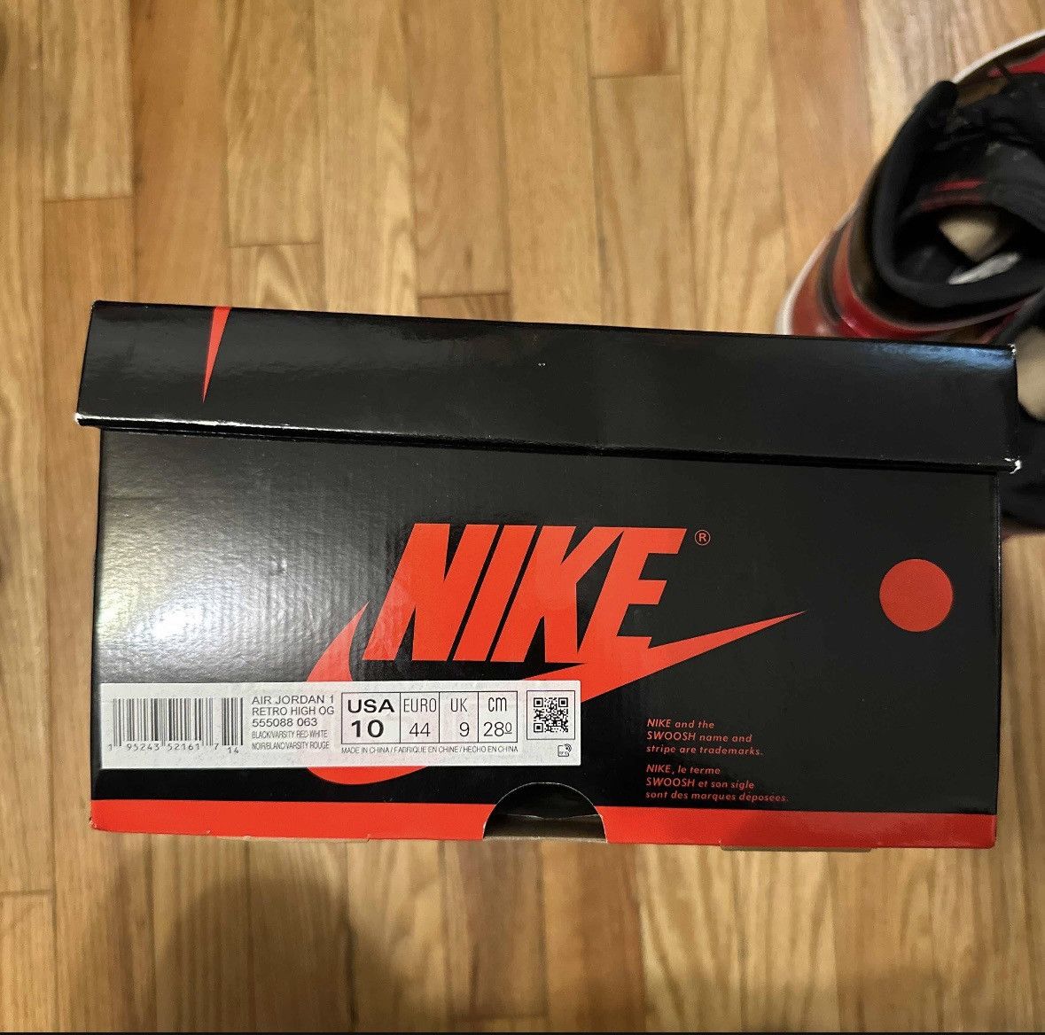 Jordan Brand × Nike Jordan 1 high og patent bred Size US 10 / EU 43 - 7 Thumbnail