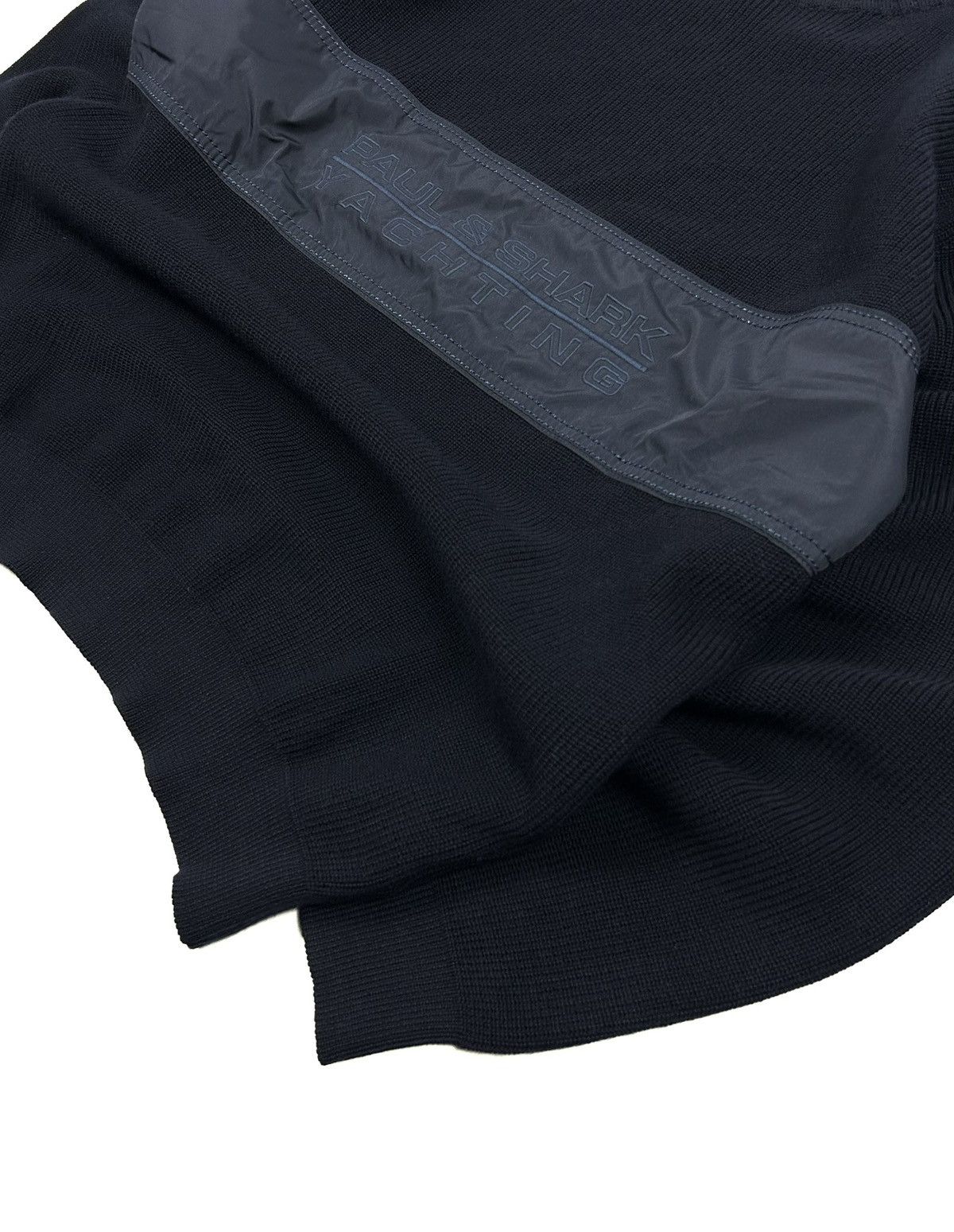 Paul & Shark Luxury Paul & Shark Yachting Knit Wool Sweater Navy Vintage Size US L / EU 52-54 / 3 - 7 Thumbnail