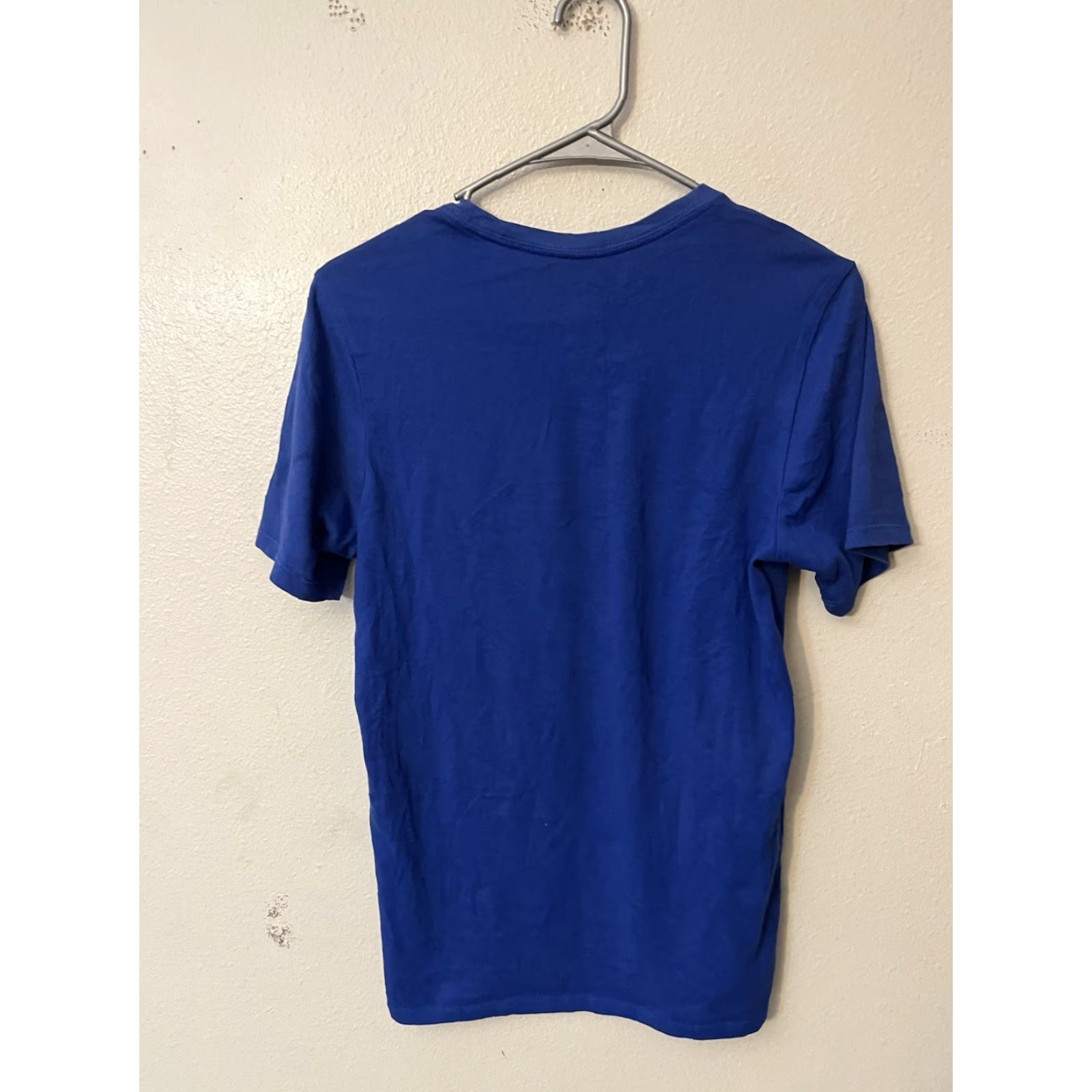 Nike Nike Dri-Fit Short Sleeve T-Shirt Mens Blue Size S Logo Solid Athletic Tee Size US S / EU 44-46 / 1 - 3 Thumbnail