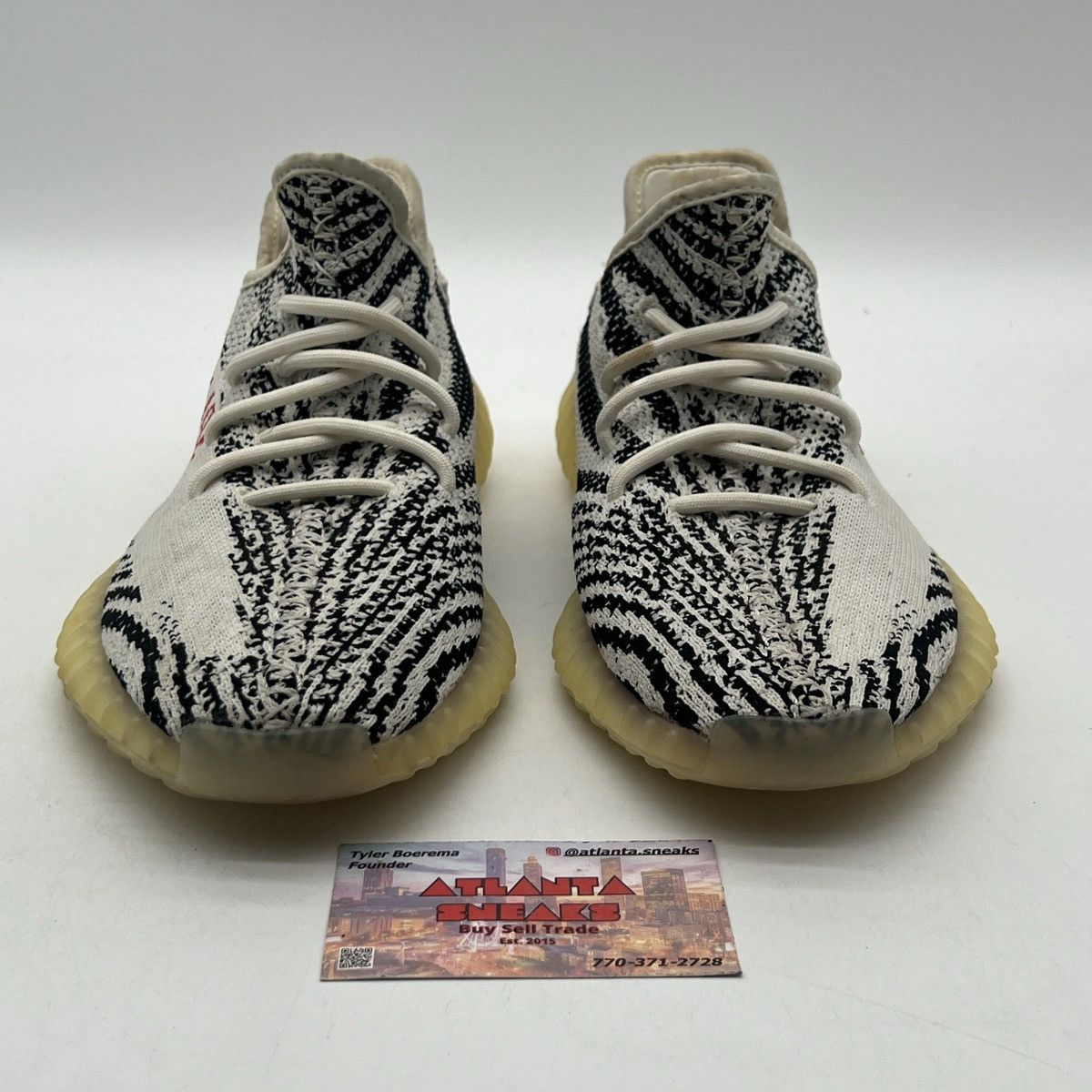 Adidas Yeezy boost 350 zebra Size US 9 / EU 42 - 2 Thumbnail
