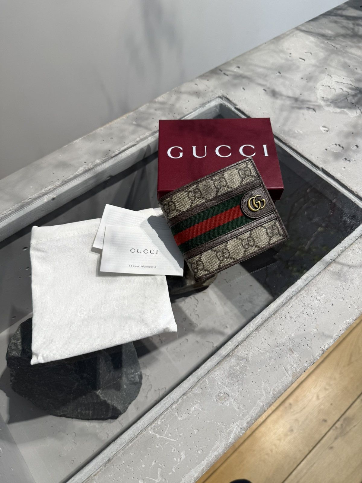 Gucci BNWT Gucci Ophidia GG Wallet Size ONE SIZE - 1 Thumbnail