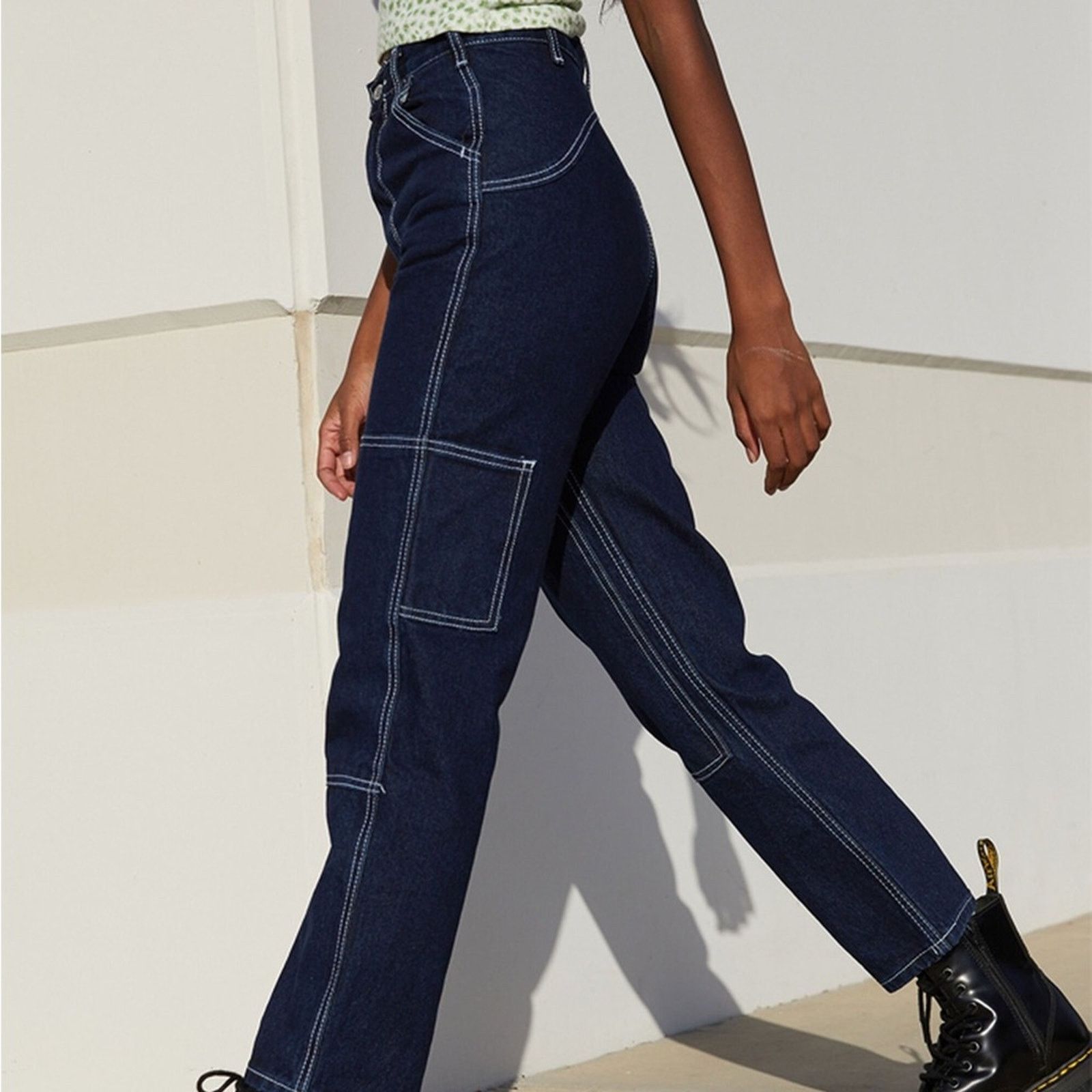 Brandy Melville John Galt Brandy Melville Ariana Relaxed Jeans Womens Small Size 25" / US 0 / IT 36 - 2 Thumbnail
