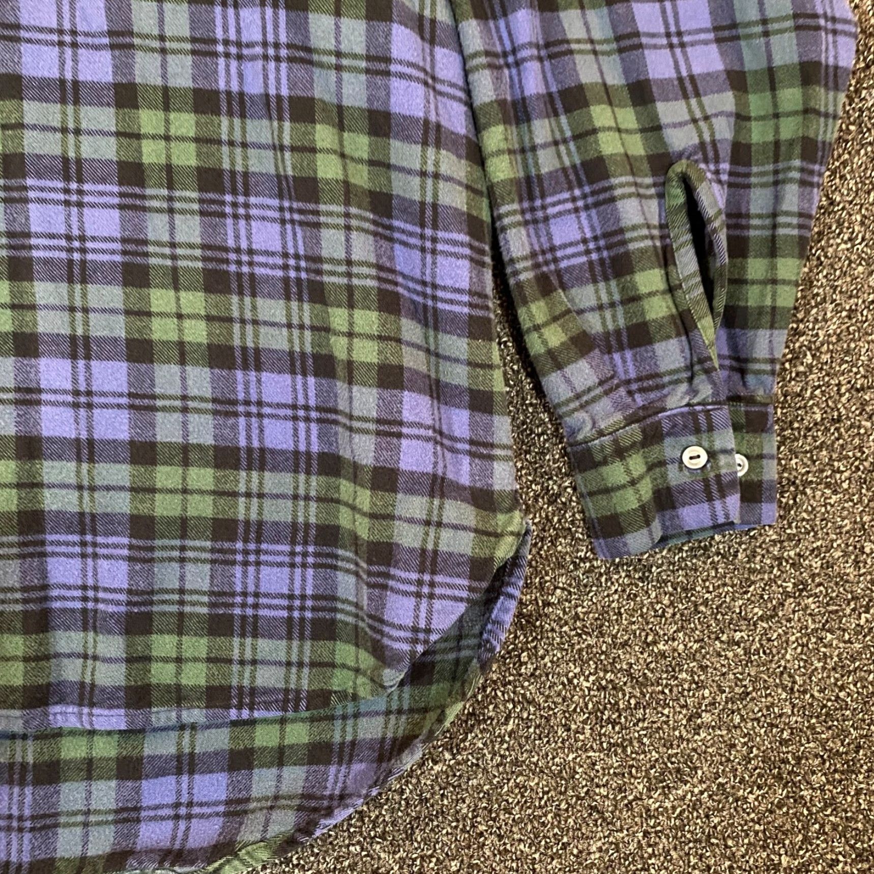 CO Vermont Flannel Co Shirt Mens Medium Multicolor Plaid Cotton Button-Up Made in USA Size US M / EU 48-50 / 2 - 6 Thumbnail