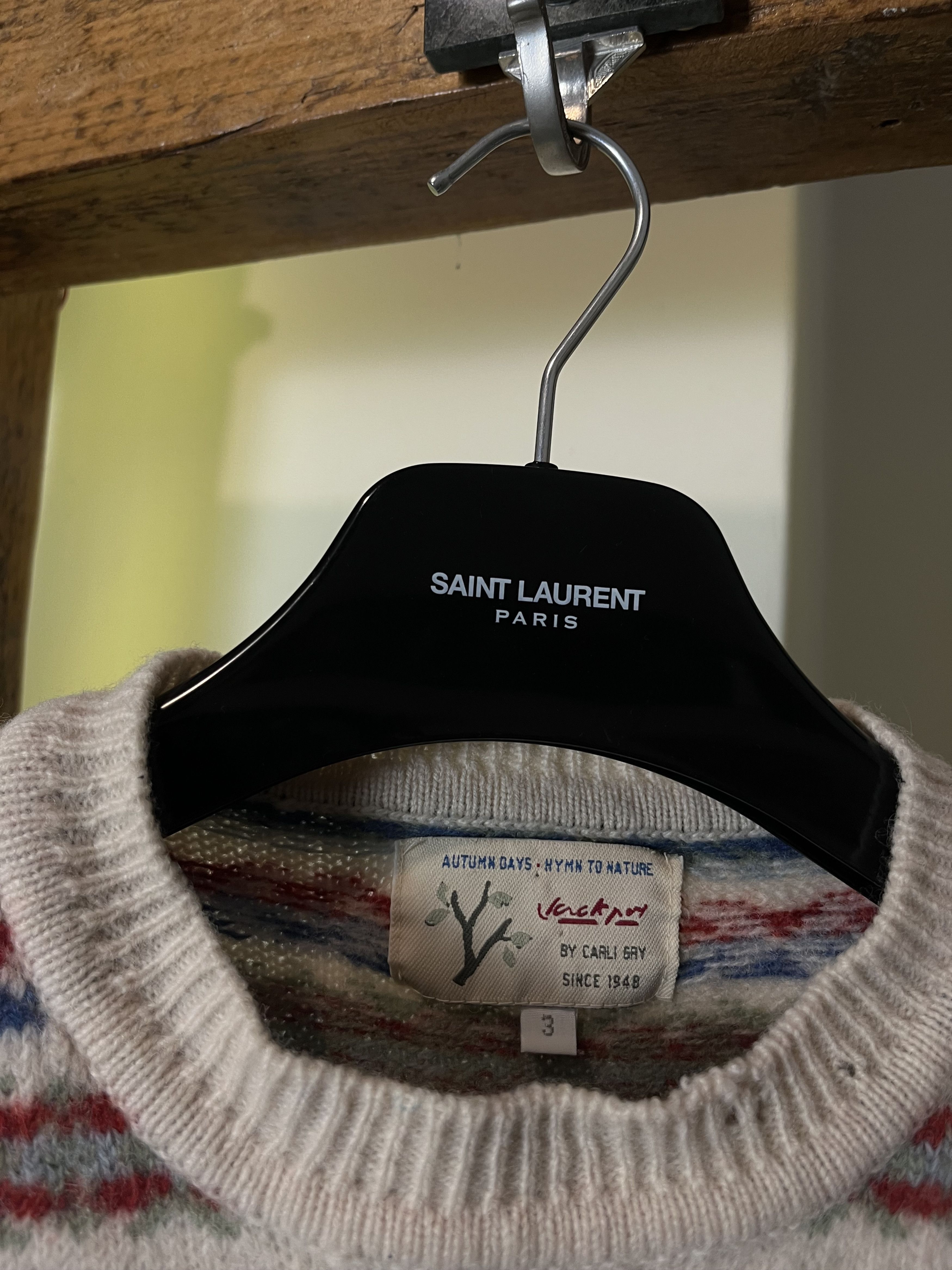 Vintage Vintage Cozy Scandinavian Wool Knitwear Granola Girl Size US L / EU 52-54 / 3 - 4 Thumbnail