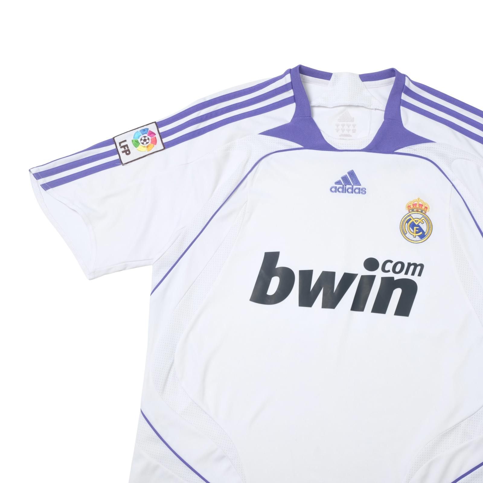 Adidas 2007/08 Real Madrid Home Shirt Adidas (L) Size US L / EU 52-54 / 3 - 3 Thumbnail