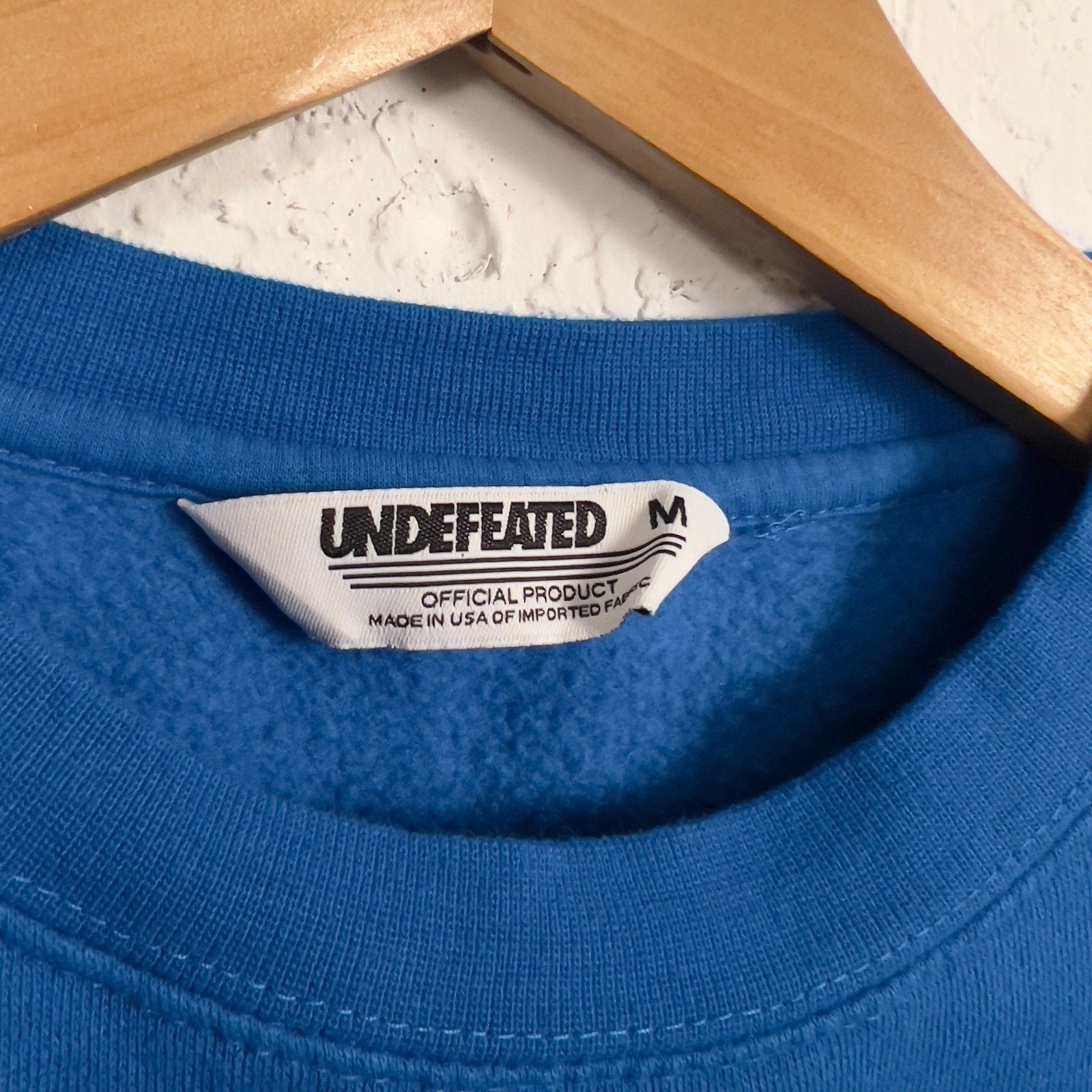 Other Undefeated 5 Strike Sweatshirt Blue Medium Streetwear Skate Size US M / EU 48-50 / 2 - 5 Thumbnail