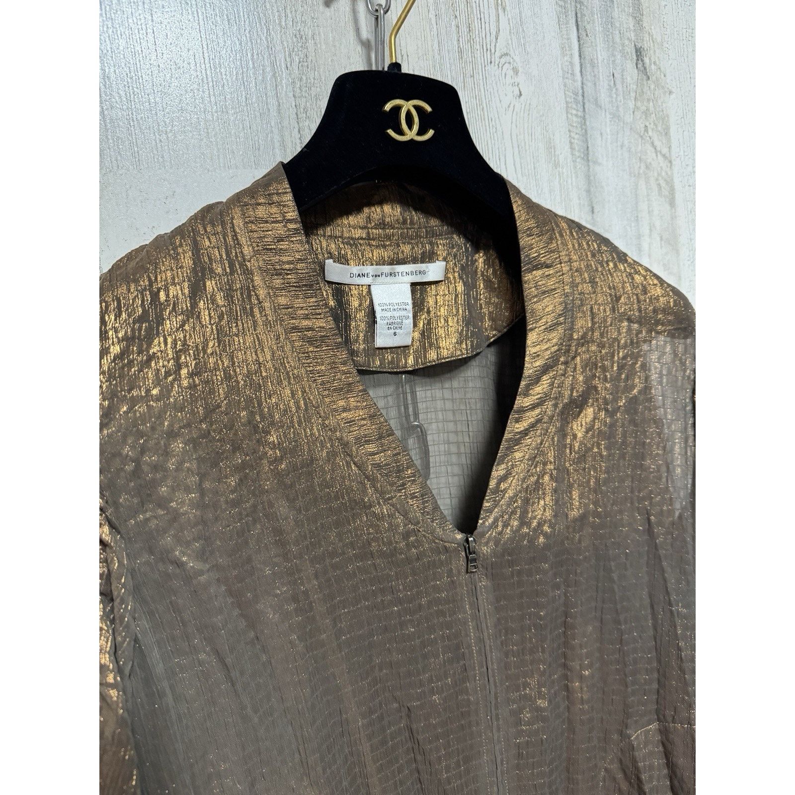 Diane von Furstenberg DIANE VON FURSTENBERG Jacket Size M / US 6-8 / IT 42-44 - 6 Thumbnail