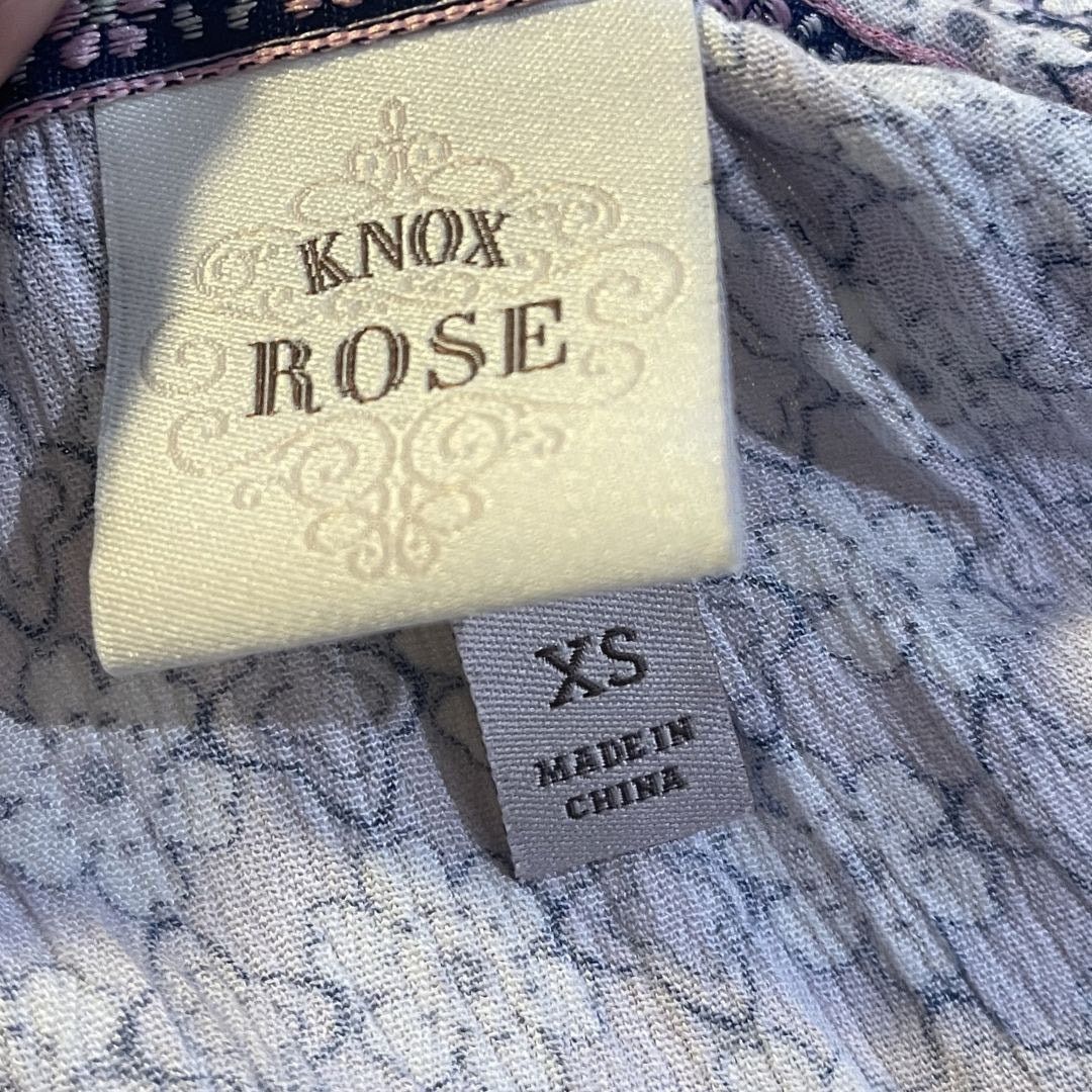 Other Knox Rose Lilac Flora Print Maxi Smoked Dres SZ XS Bohemian Size XS / US 0-2 / IT 36-38 - 4 Thumbnail