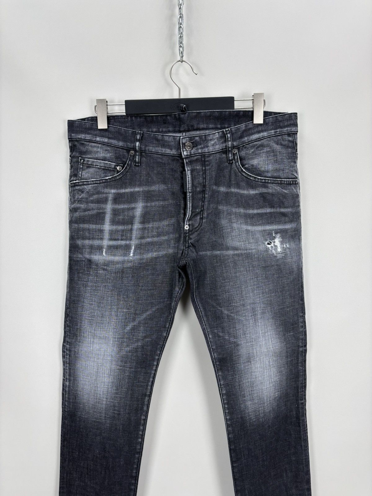 Dsquared2 Mens jeans Dsquared2 Size 54 Color Black Size US 34 / EU 50 - 2 Thumbnail