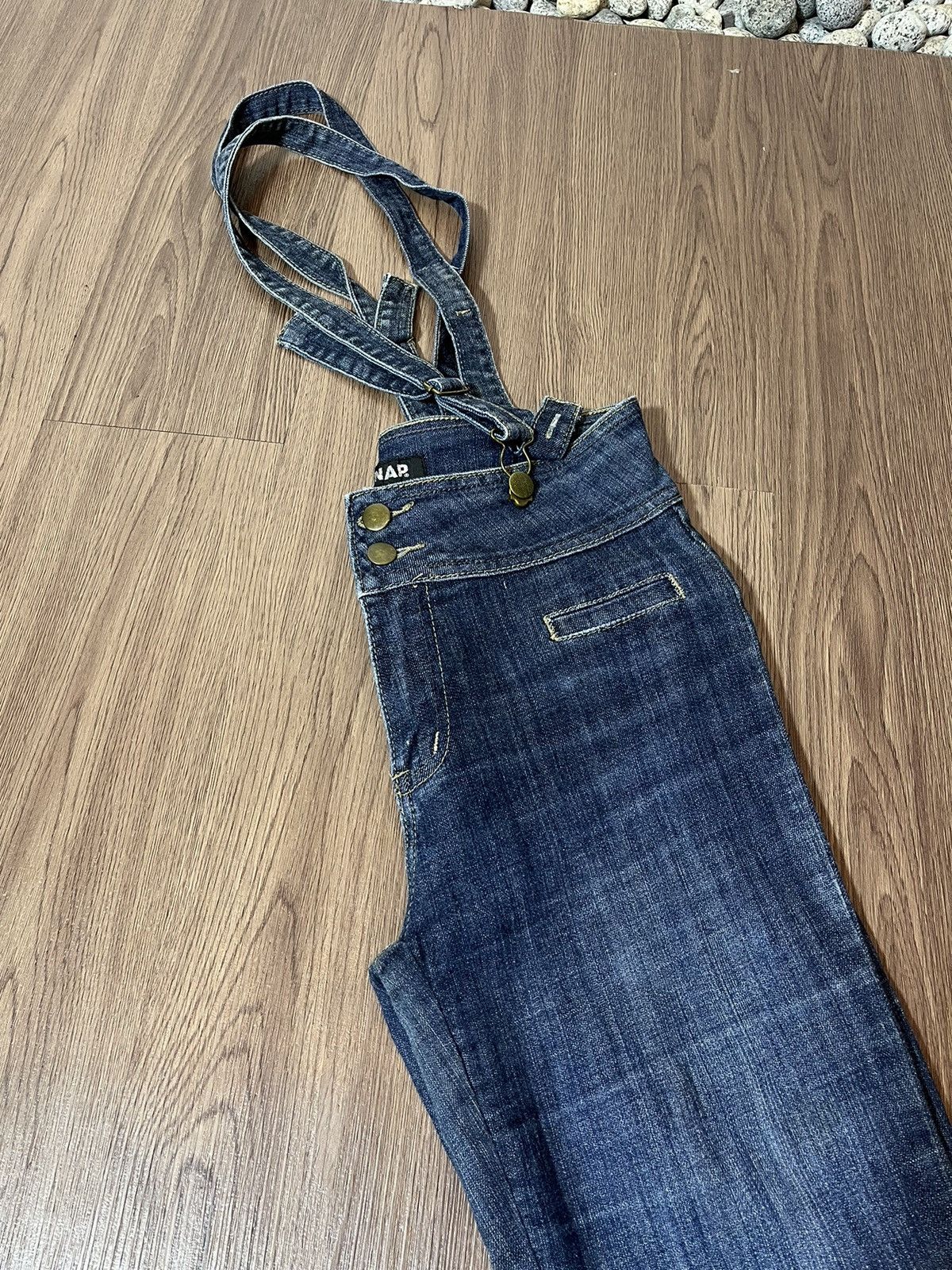 Japanese Brand × Le Grande Bleu (L.G.B.) × Tornado Mart ANAP japan suspender flare denim Size US 28 / EU 44 - 3 Thumbnail