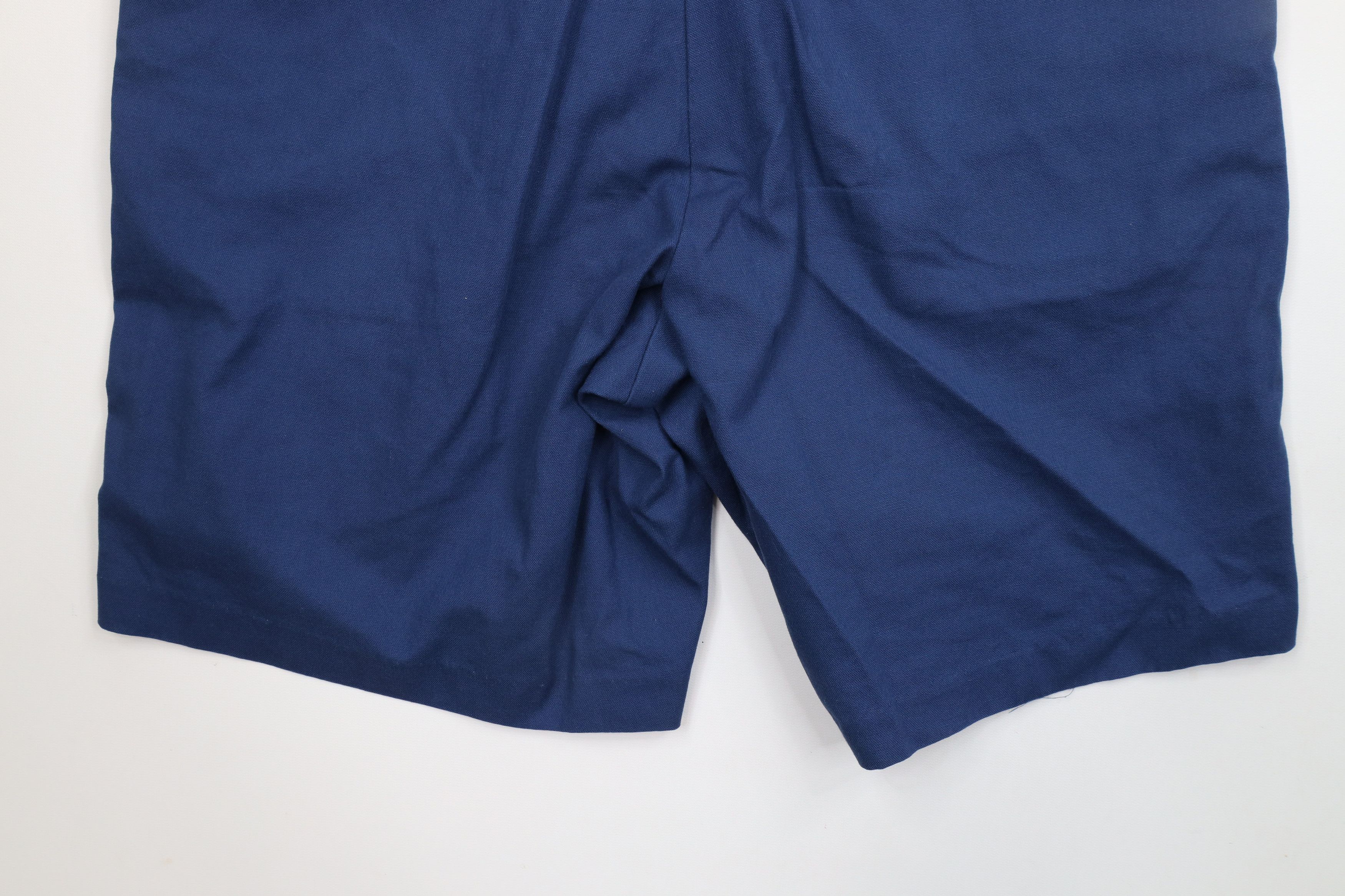 Vintage Vintage 60s 70s Streetwear Above Knee Chino Shorts Blue USA Size US 34 / EU 50 - 10 Thumbnail