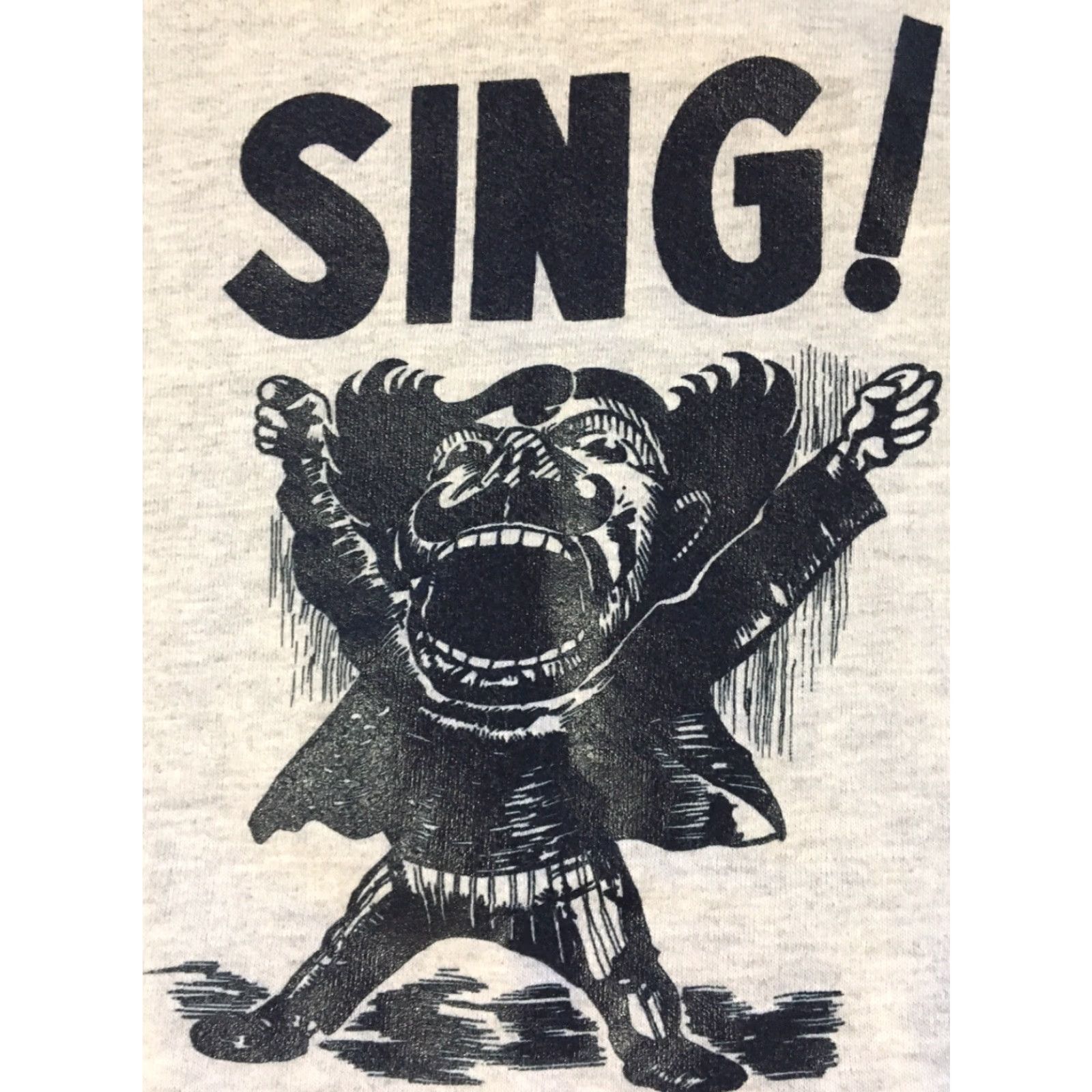 Jerzees Vtg 90s Chorale Sing Sweatshirt L USA Jam Grunge Music Theater 80s Acting Jerzees Sweatshirt Men's Gray Size L Size US L / EU 52-54 / 3 - 3 Thumbnail