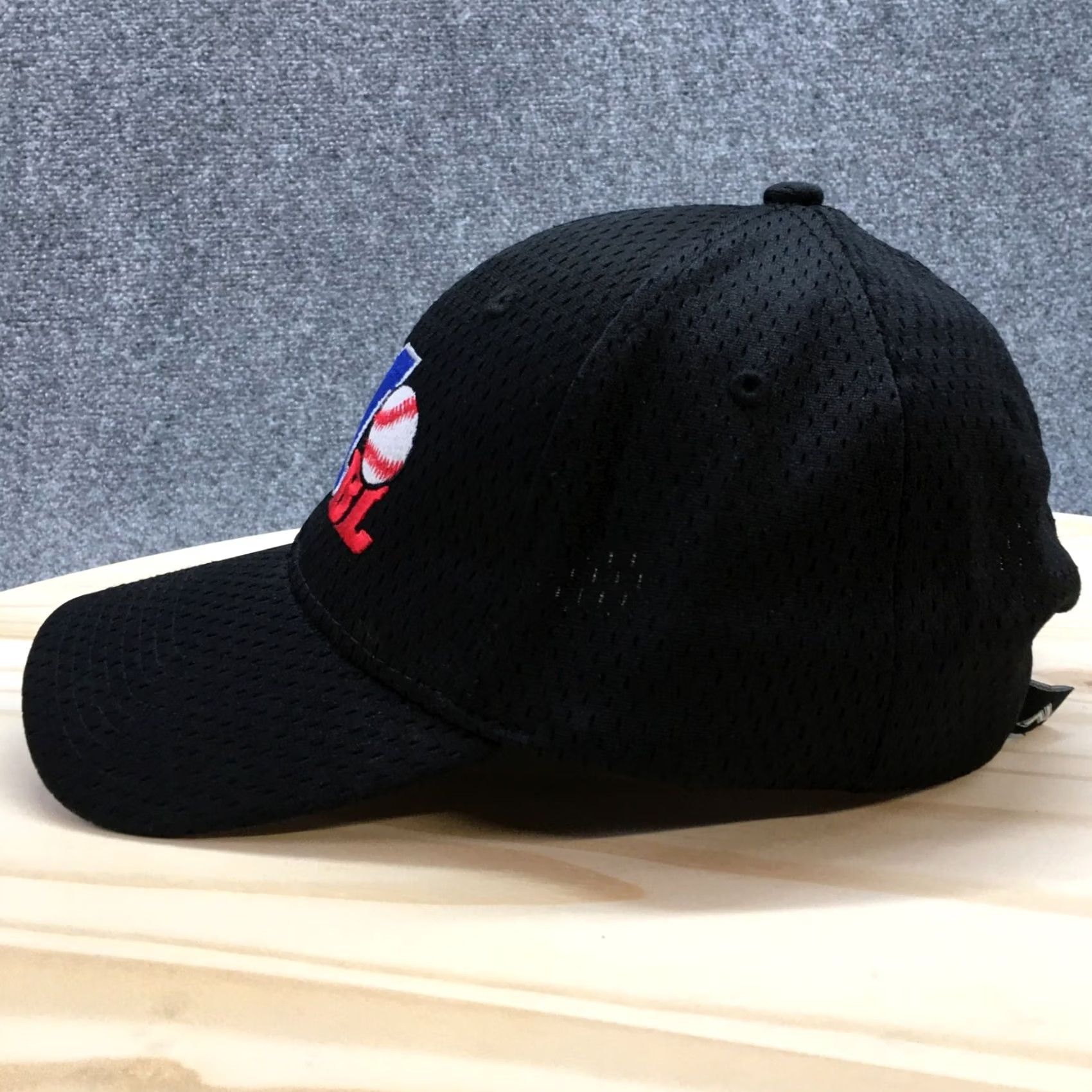 Vintage MBL MLB Baseball Cap Hat - Mens Black OS Adjustable Pacific Headwear Size ONE SIZE - 4 Thumbnail