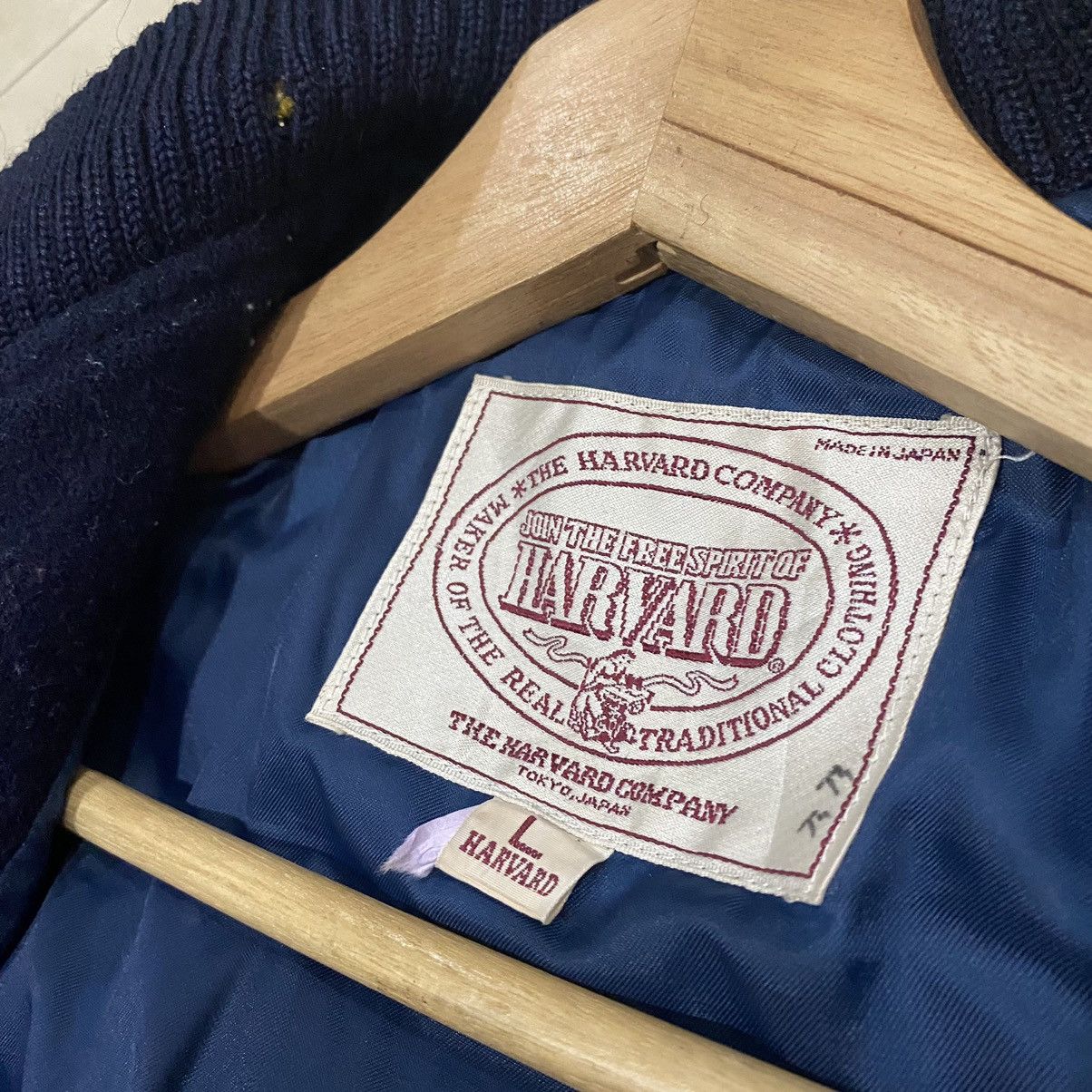 Japanese Brand 🔥VINTAGES HARVARD WOOL VARSITY JACKET Size US S / EU 44-46 / 1 - 11 Thumbnail