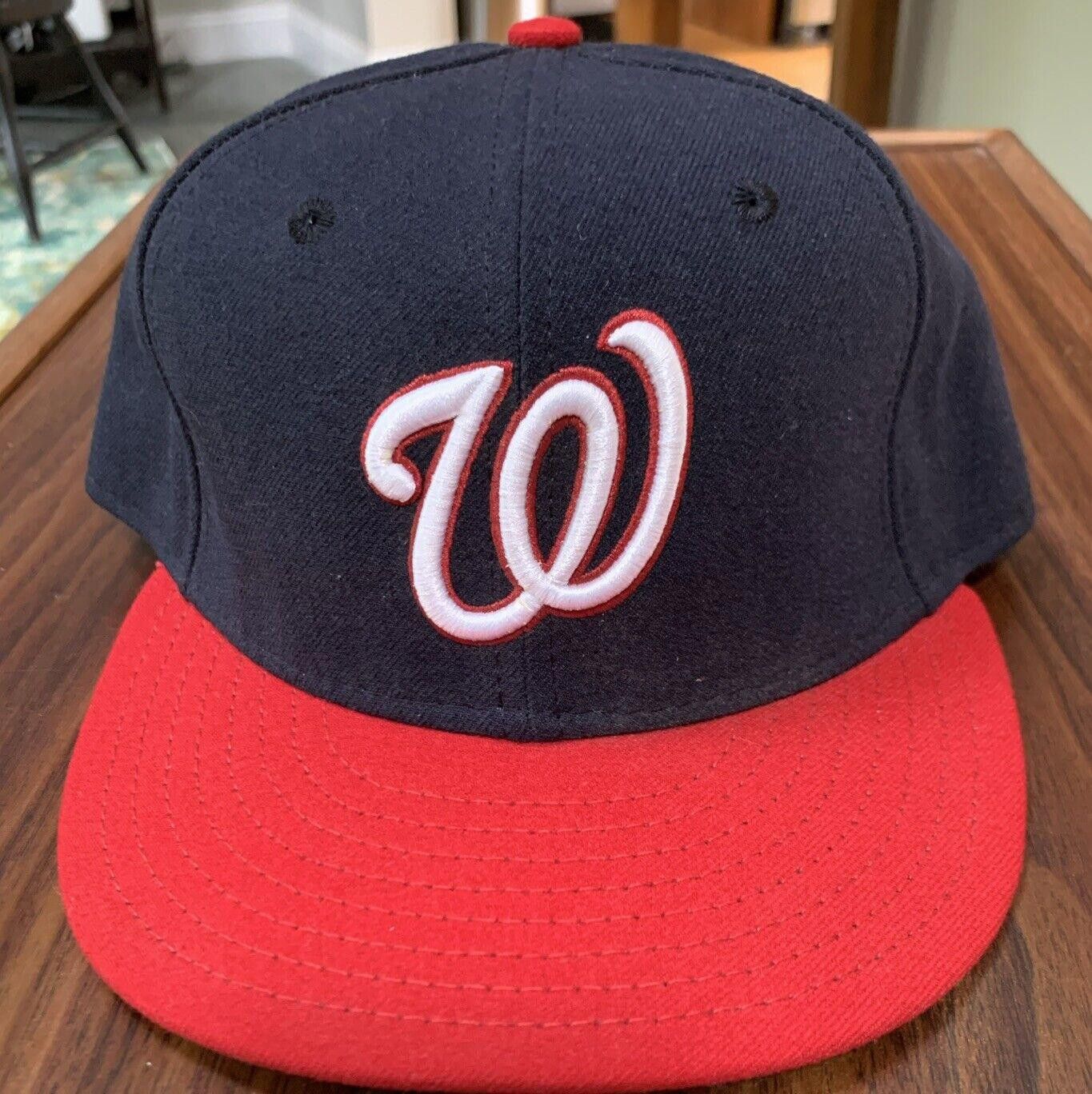New Era New Era Washington Nationals Official Fitted Hat 7 1/8 Size ONE SIZE - 2 Thumbnail