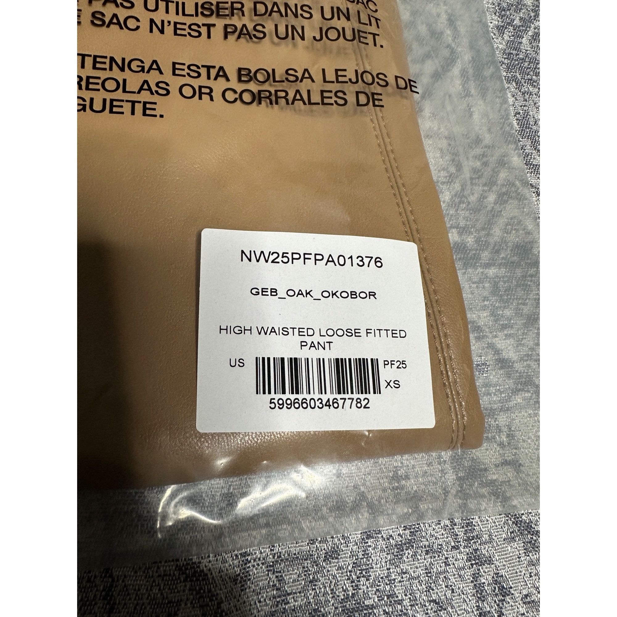Nanushka Nanushka GEB Okobor™ Alt-Leather Pants Size 26" / US 2 / IT 38 - 4 Thumbnail