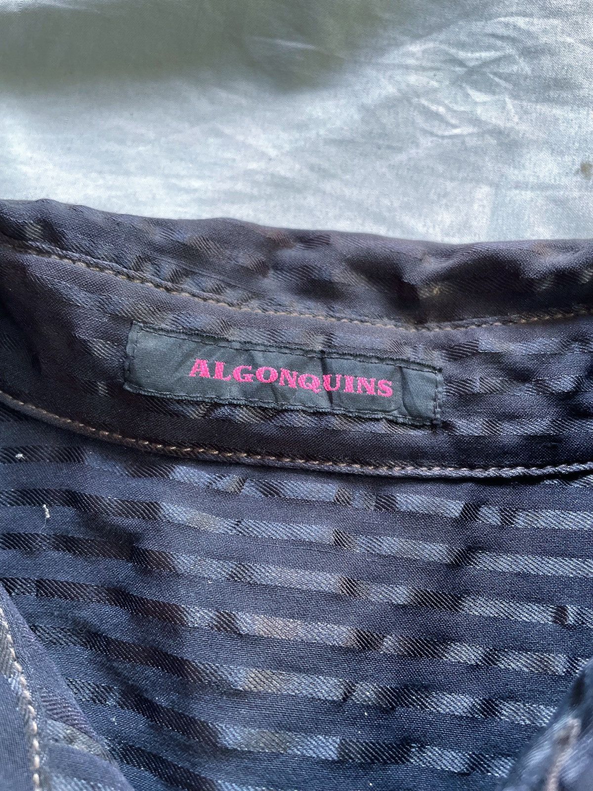 Japanese Brand ALGONQUINS BALERINA GOTHIC SUN FADED BUTTON DOWN SHIRT Size US M / EU 48-50 / 2 - 7 Thumbnail