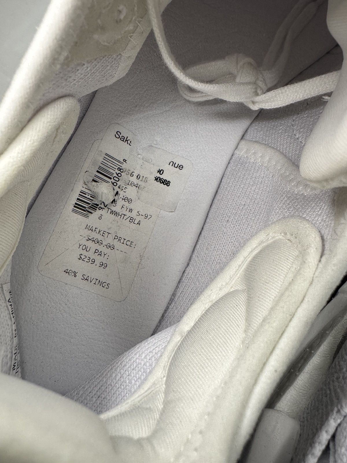 Adidas Y-3 Kaiwa Triple White SZ 8 Gently Worn 1x w/ Box Size US 8 / EU 41 - 5 Thumbnail