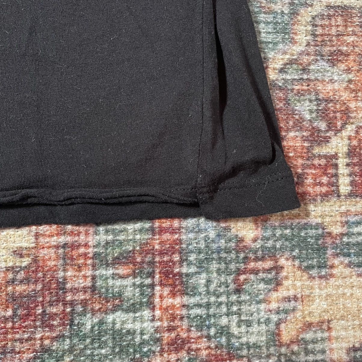 Saint Laurent Paris Saint Laurent Script Logo Embroidered Black tee Hedi Slimane Size US M / EU 48-50 / 2 - 5 Thumbnail