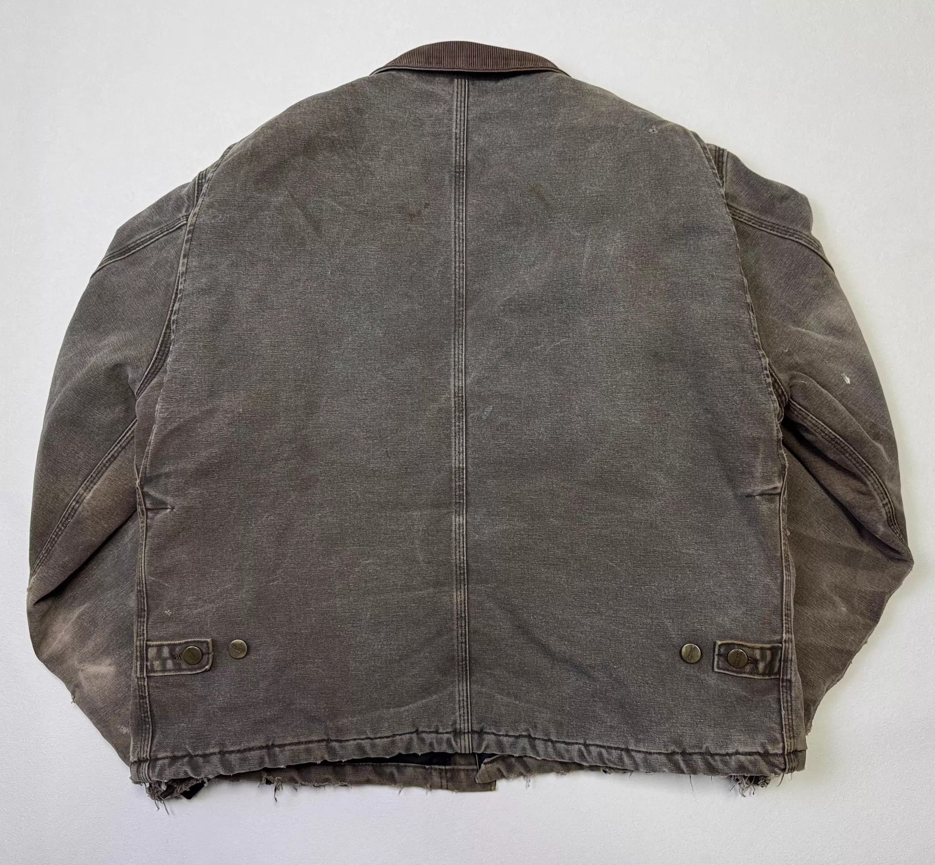 Carhartt Vintage 2003 Carhartt J22 Chestnut L US Made Washed Jacket Size US L / EU 52-54 / 3 - 5 Thumbnail