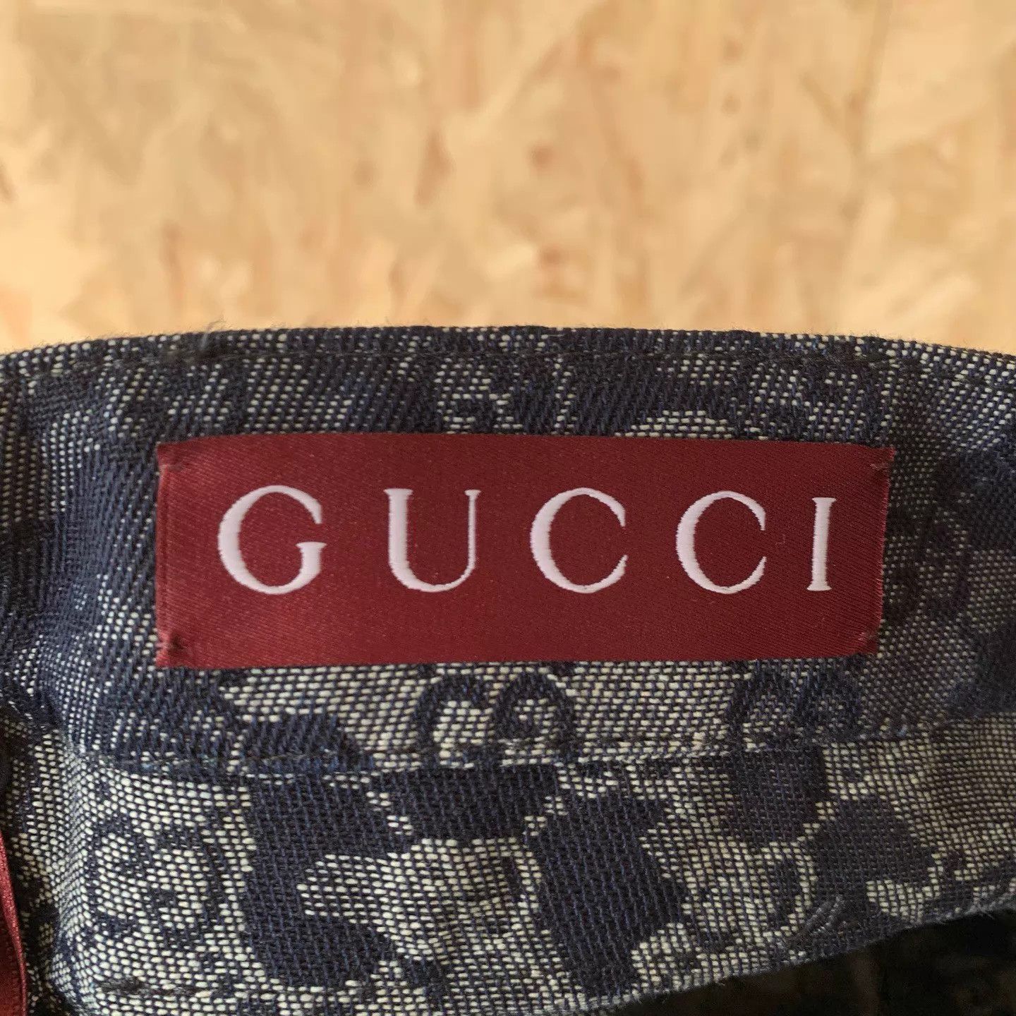 Gucci GUCCI GG Marble 5-Pocket Long Jeans 36 Size US 36 / EU 52 - 2 Thumbnail
