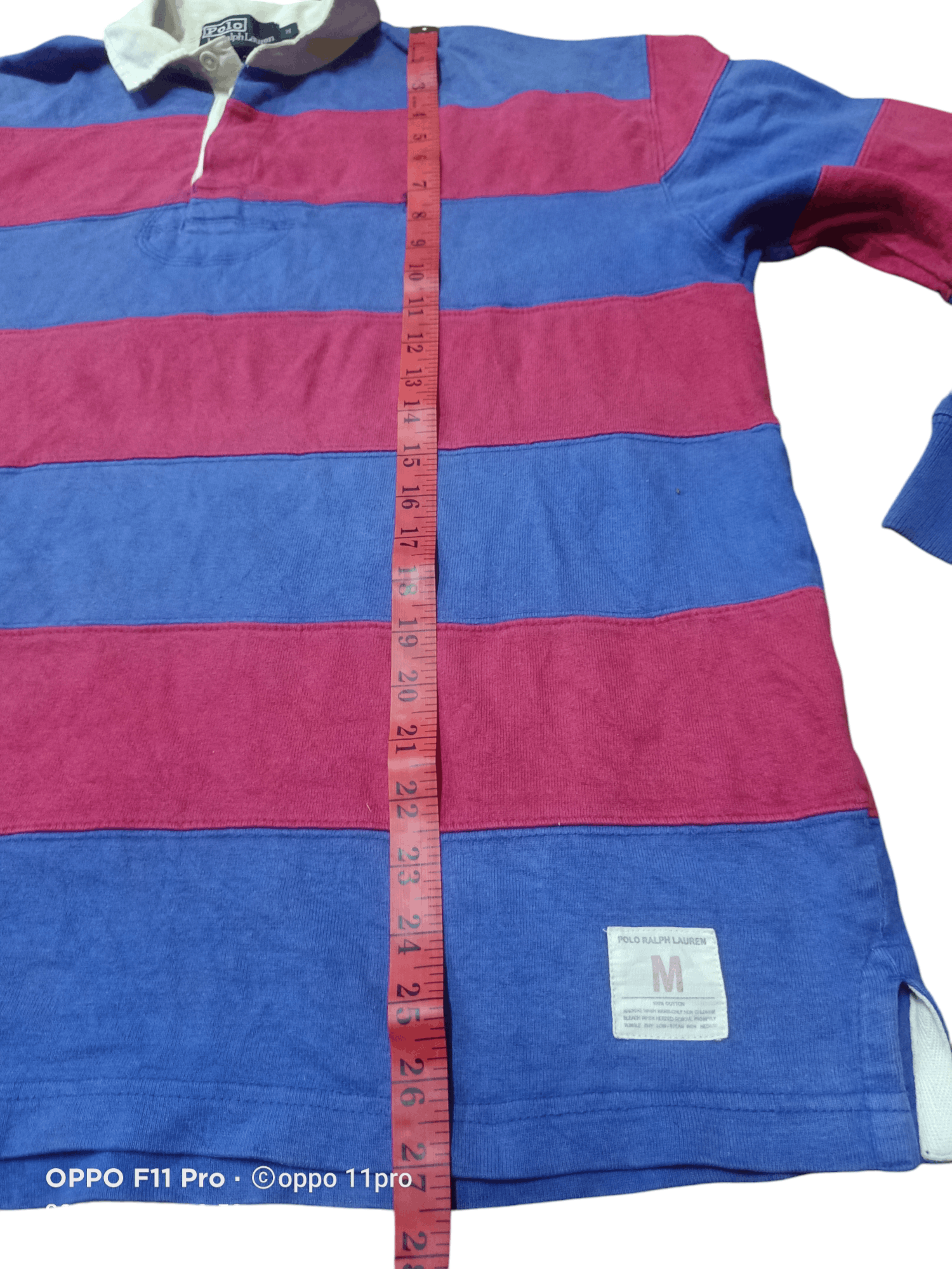Polo Ralph Lauren × Rugby Ralph Lauren Polo Ralph LongSleeve Polo Shirt Size US L / EU 52-54 / 3 - 3 Thumbnail