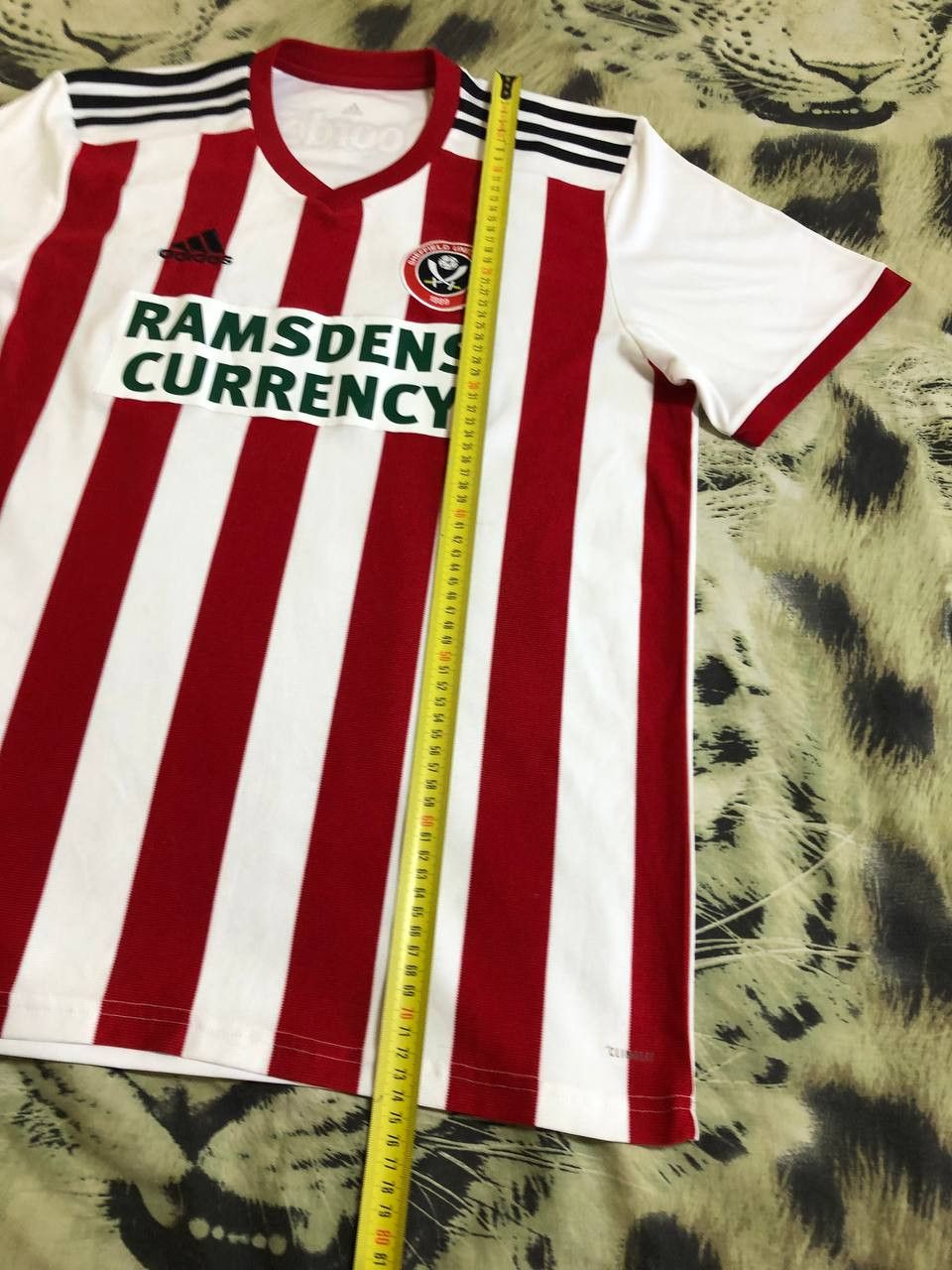 Adidas SHEFFIELD 2018 2019 HOME SHIRT FOOTBALL SOCCER JERSEY ADIDAS Size US L / EU 52-54 / 3 - 12 Thumbnail