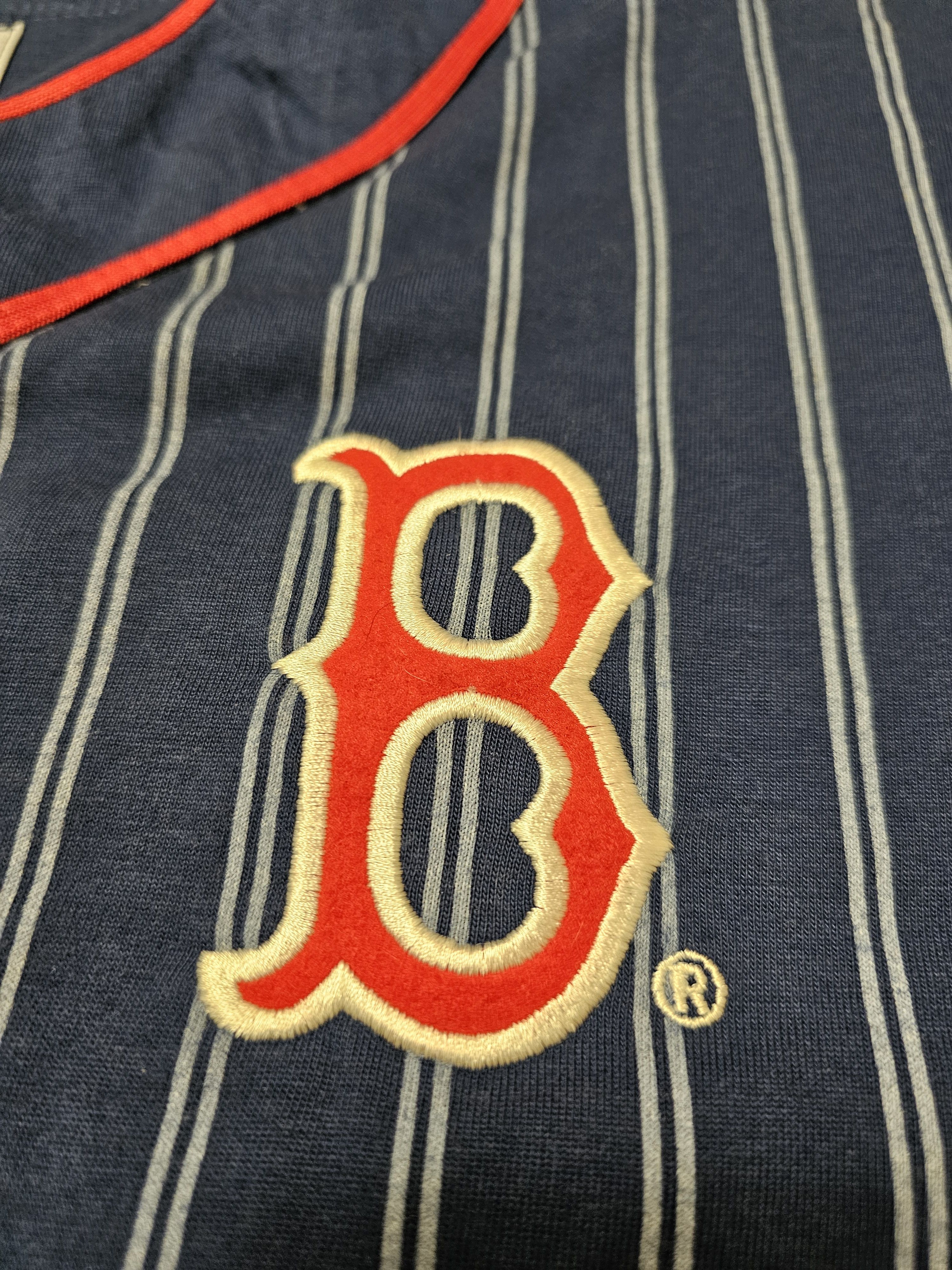 Starter × Vintage BOSTON RED SOX VINTAGE JERSEY STARTER 90s BASEBALL Size US L / EU 52-54 / 3 - 4 Thumbnail