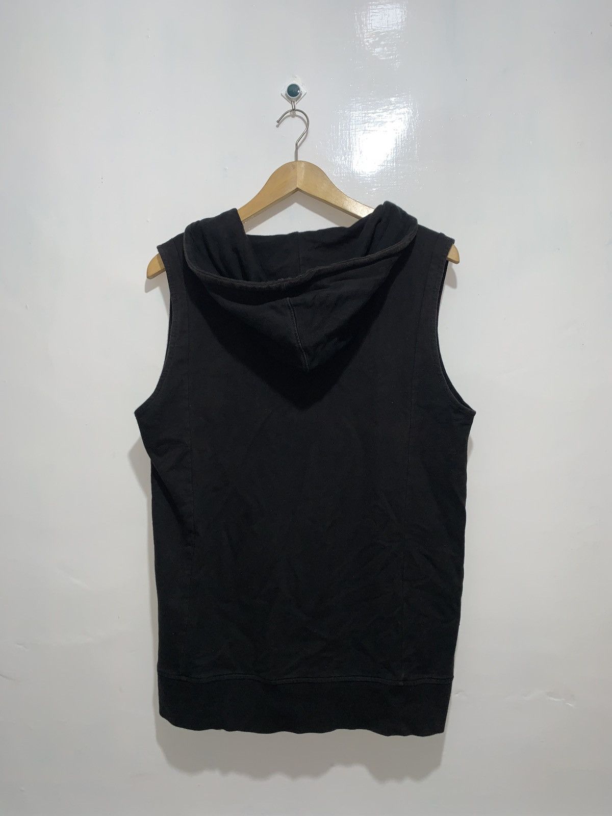 Japanese Brand Dayson Vest Zip Up Hoodie Black Punk Rock n Roll Style Size US M / EU 48-50 / 2 - 4 Thumbnail