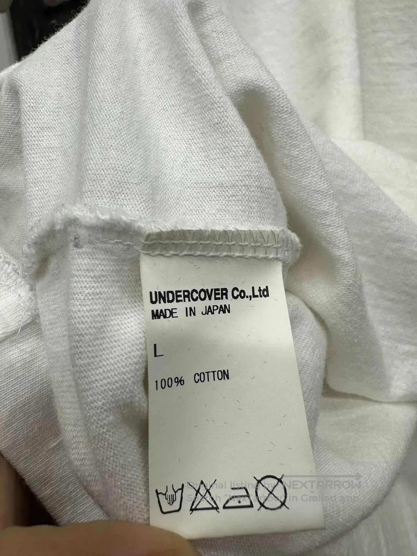 Undercover undercover ink splatter short sleeve t. Size US L / EU 52-54 / 3 - 7 Thumbnail