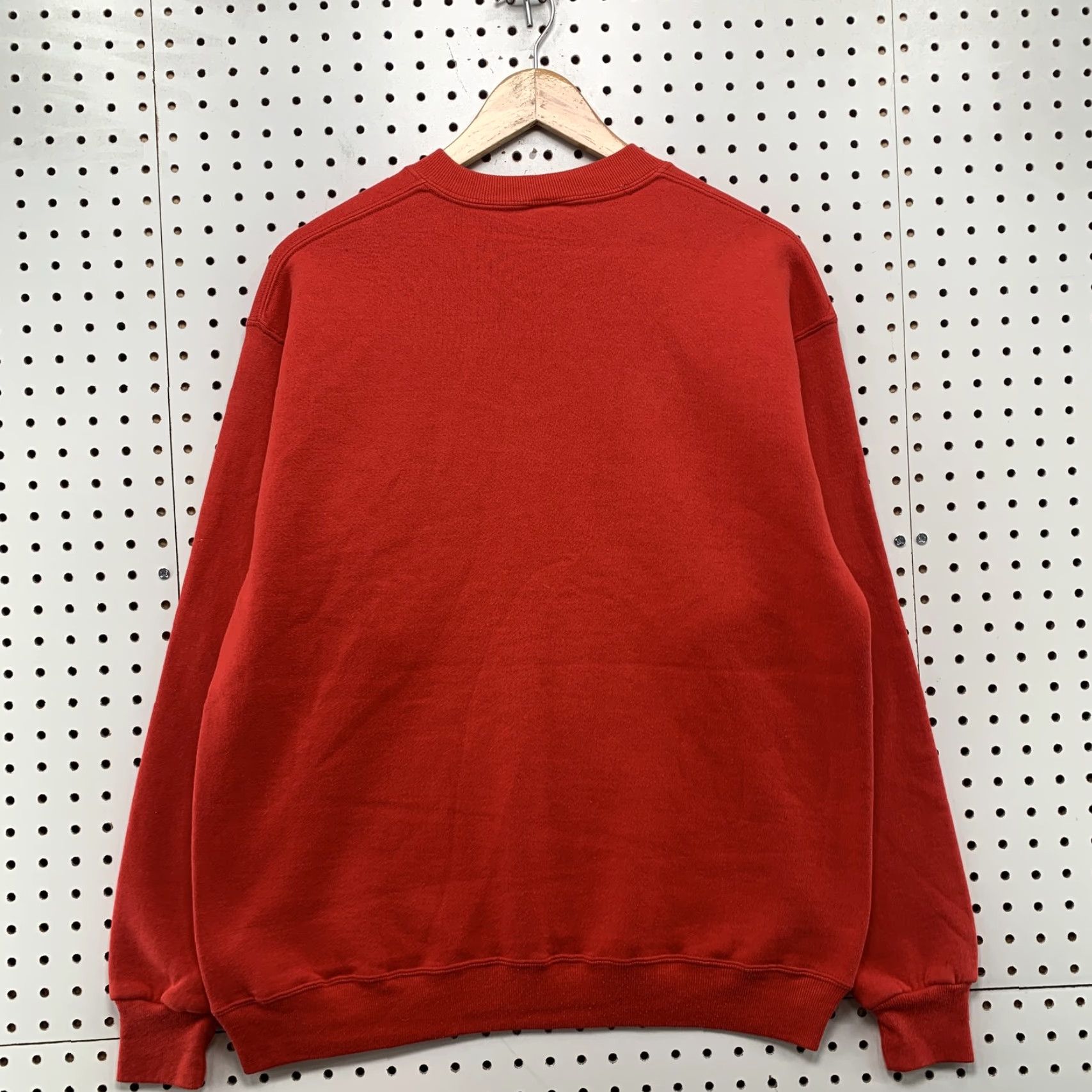 Russell Athletic VINTAGE Russell Athletic Sweatshirt Mens Large Red 80s Crewneck Pullover USA Size US L / EU 52-54 / 3 - 7 Thumbnail