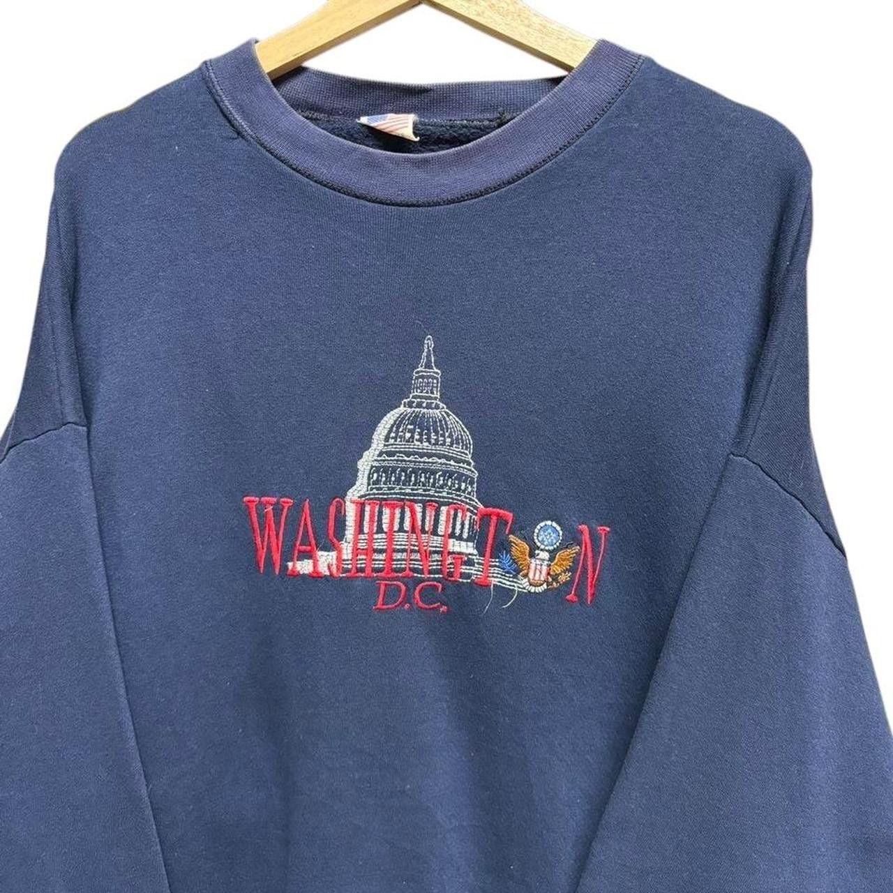 Vintage Vintage Washington DC sweatshirt size: XL Size US XL / EU 56 / 4 - 2 Thumbnail