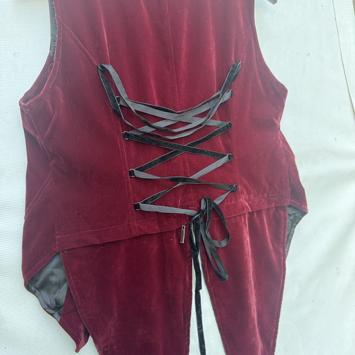 Japanese Brand × Other × Seditionaries Velvelt Punk Rave Vest Size US L / EU 52-54 / 3 - 6 Thumbnail